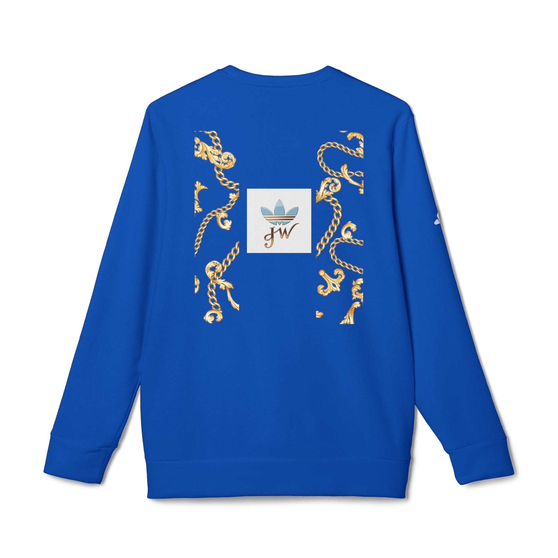 Stylish Unisex Fleece Sweatshirt with Gold Design - JW Store