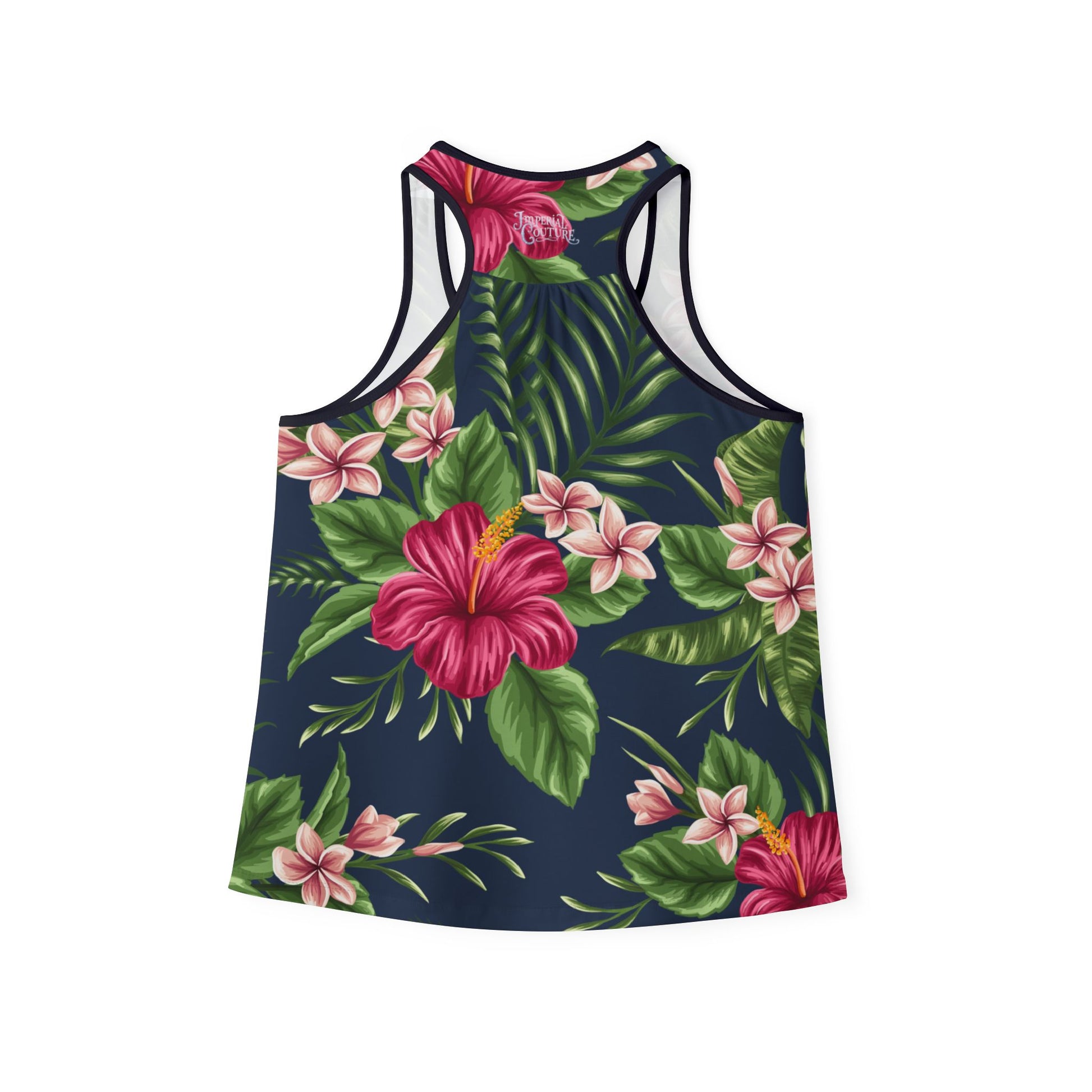 Tropical Floral Women's Tank Top - Summer Vibes, Imperial Couture Design - JW Store