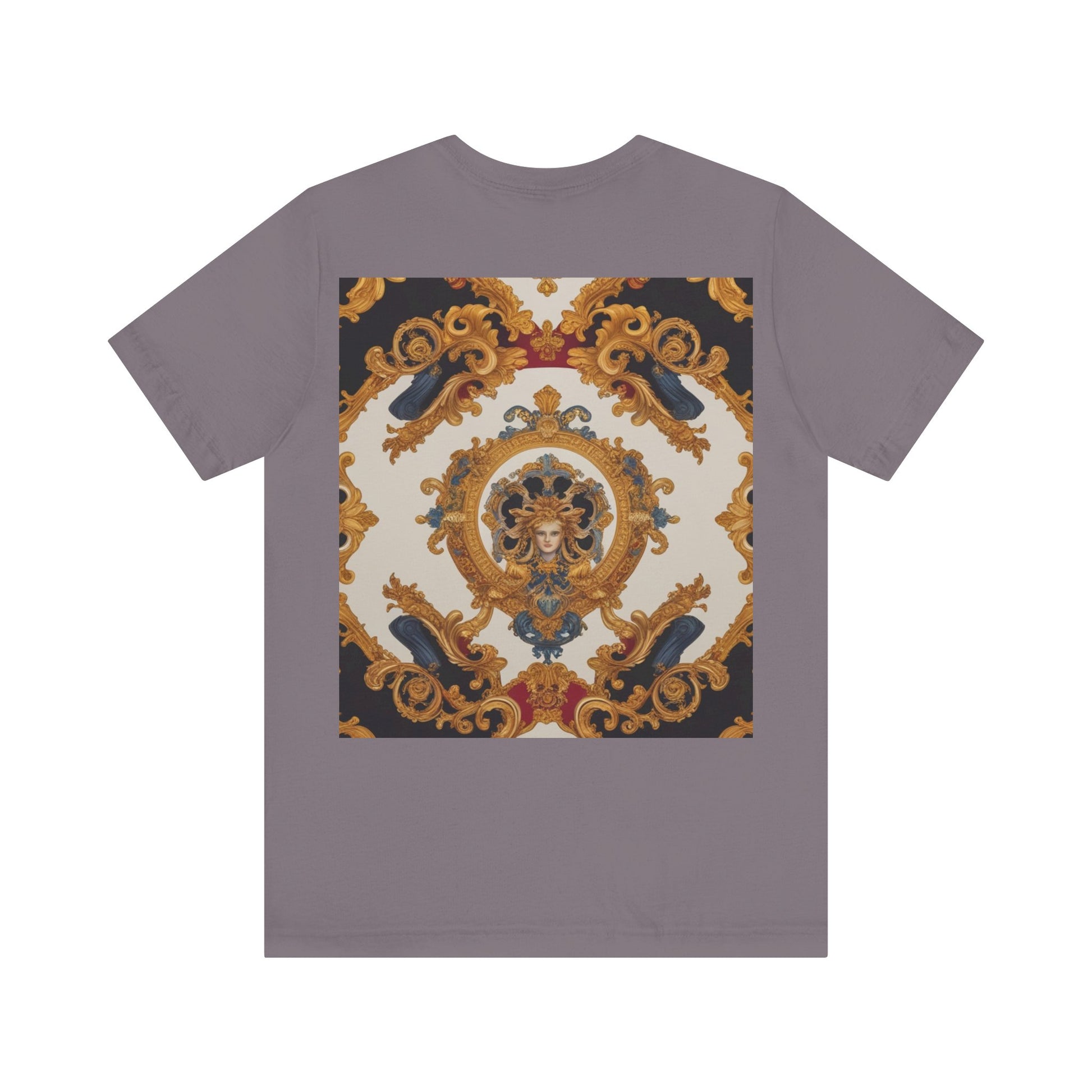 Elegant Baroque Style Graphic Tee - Unisex Short Sleeve T-Shirt - JW Store