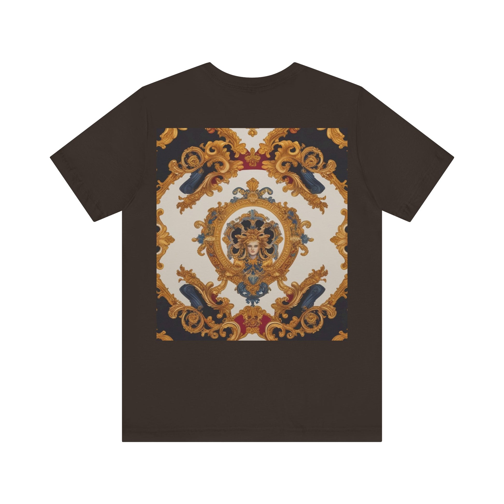 Elegant Baroque Style Graphic Tee - Unisex Short Sleeve T-Shirt - JW Store