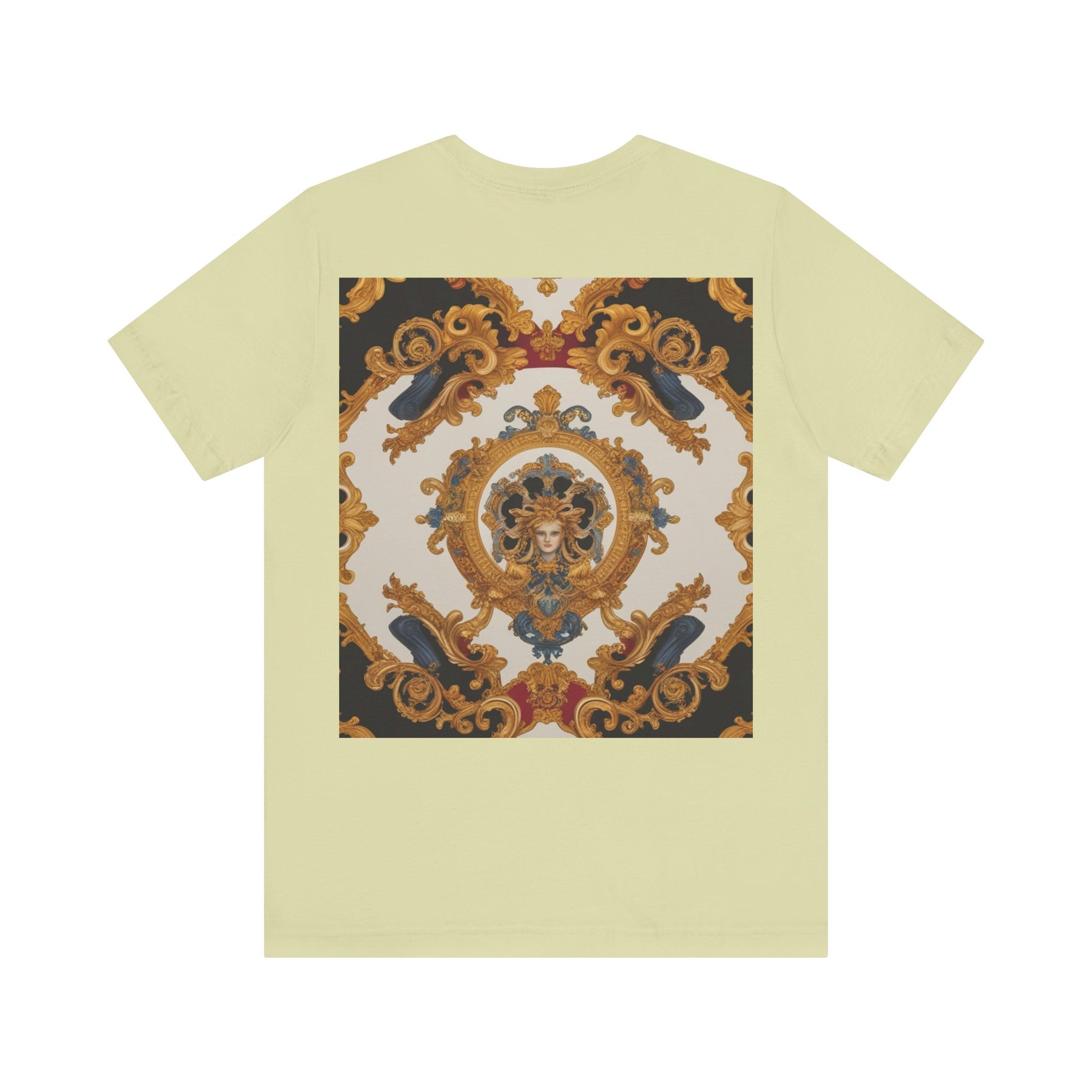 Elegant Baroque Style Graphic Tee - Unisex Short Sleeve T-Shirt - JW Store