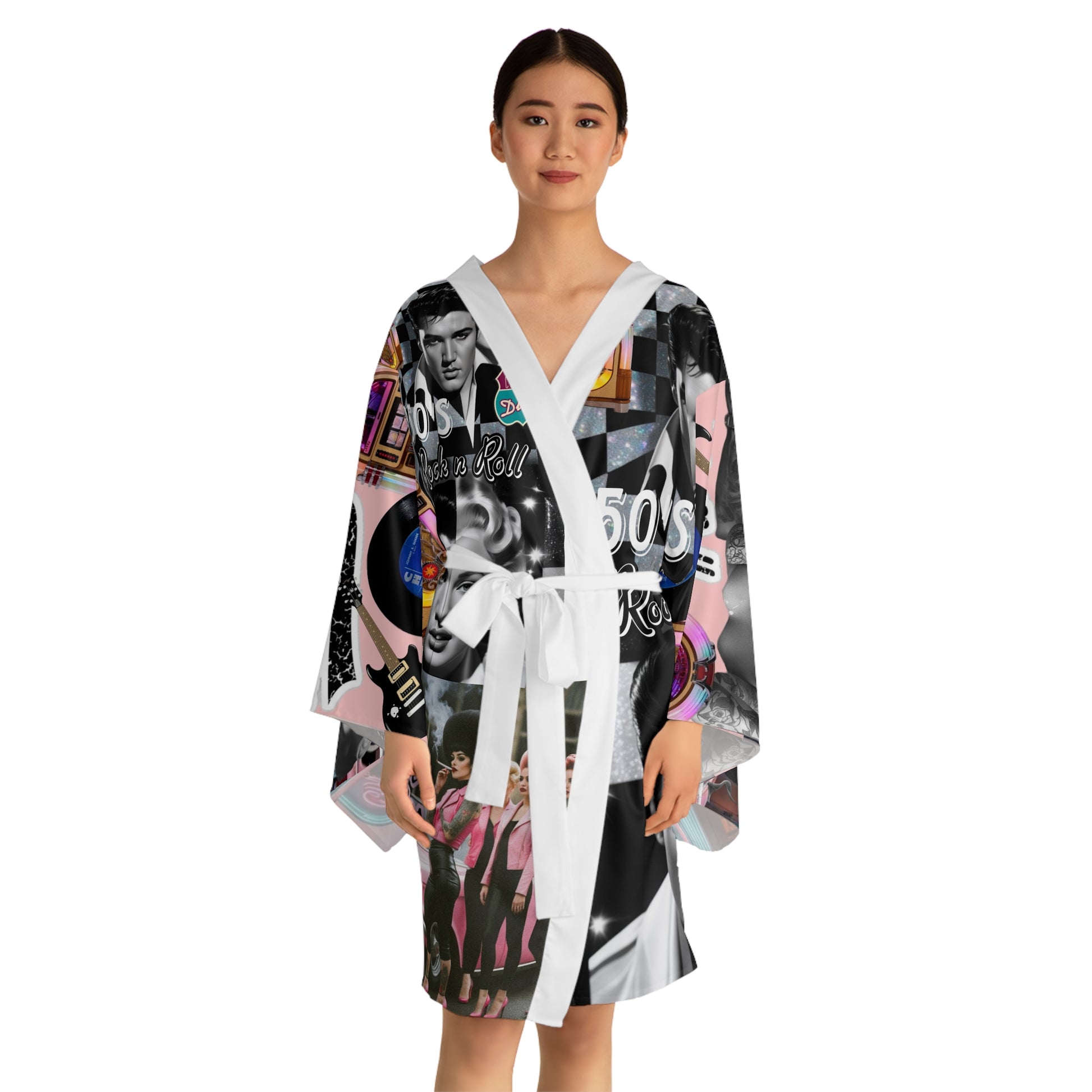 Long Sleeve Kimono Robe (AOP) - JW Store