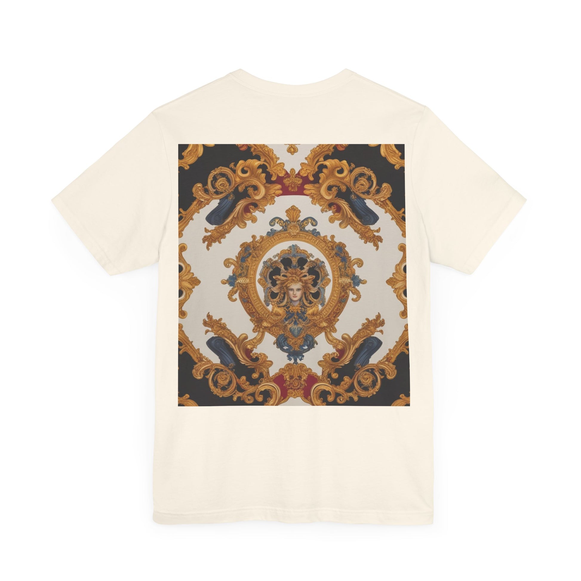 Elegant Baroque Style Graphic Tee - Unisex Short Sleeve T-Shirt - JW Store
