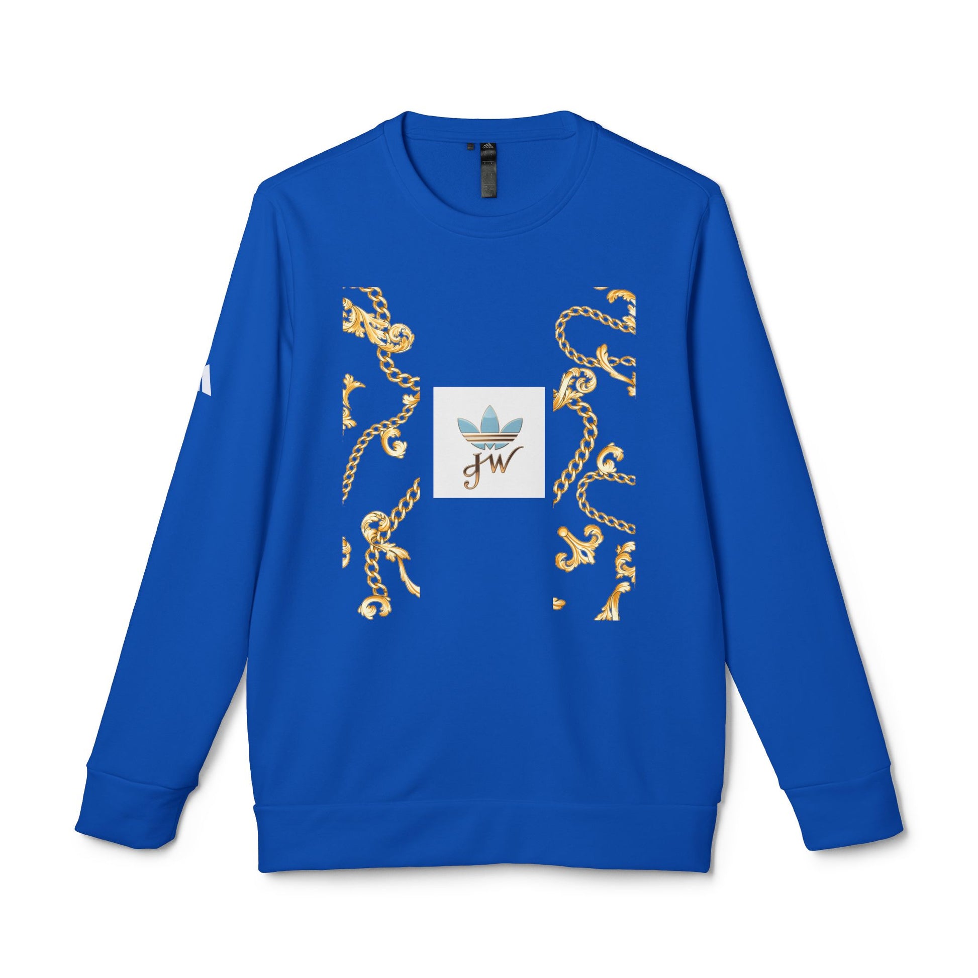 Stylish Unisex Fleece Sweatshirt with Gold Design - JW Store