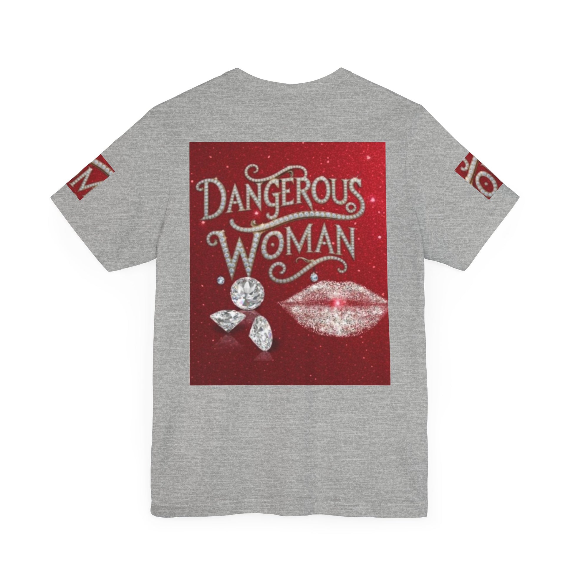Dangerous Woman Unisex Tee - Sparkling Graphic for Confident Women - JW Store