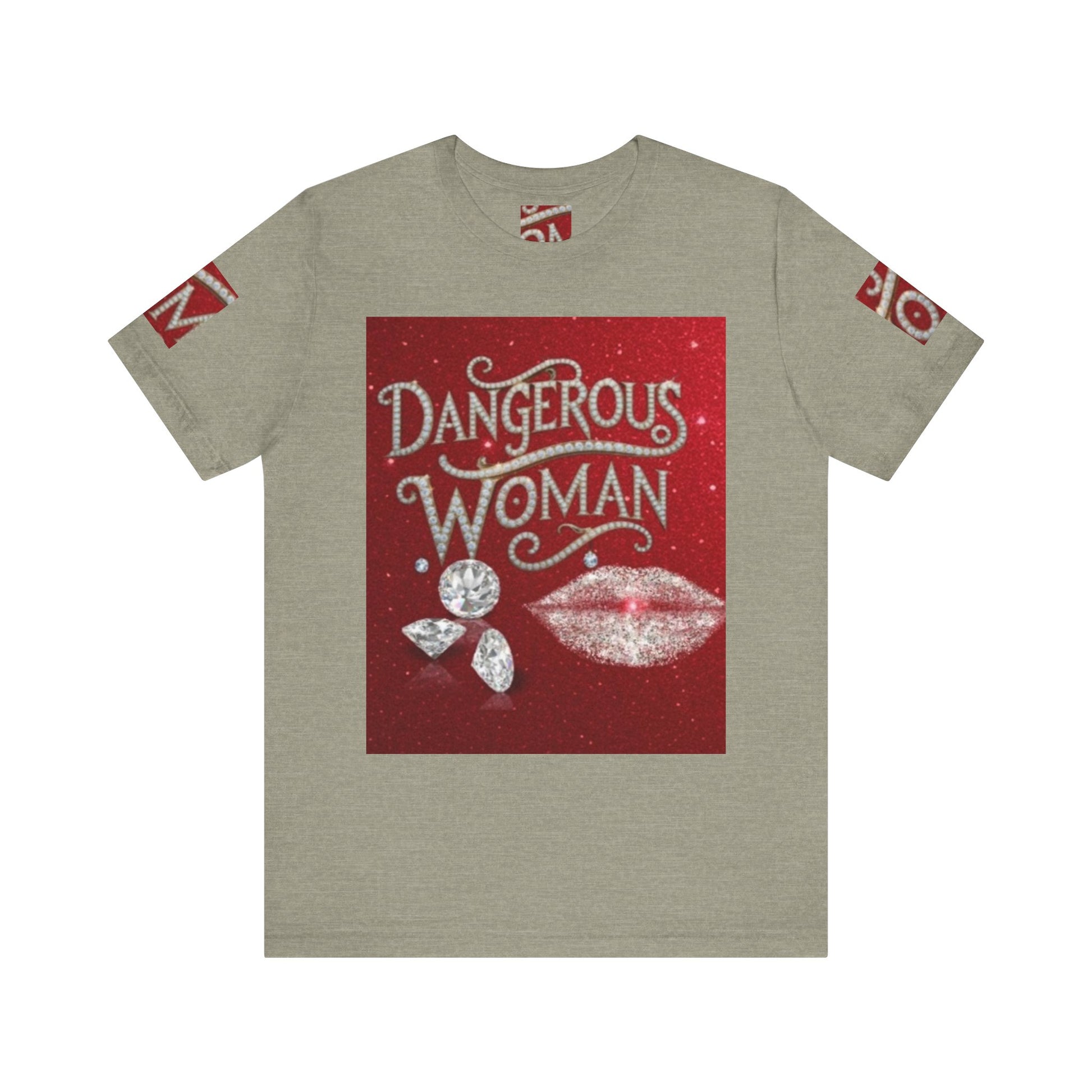 Dangerous Woman Unisex Tee - Sparkling Graphic for Confident Women - JW Store