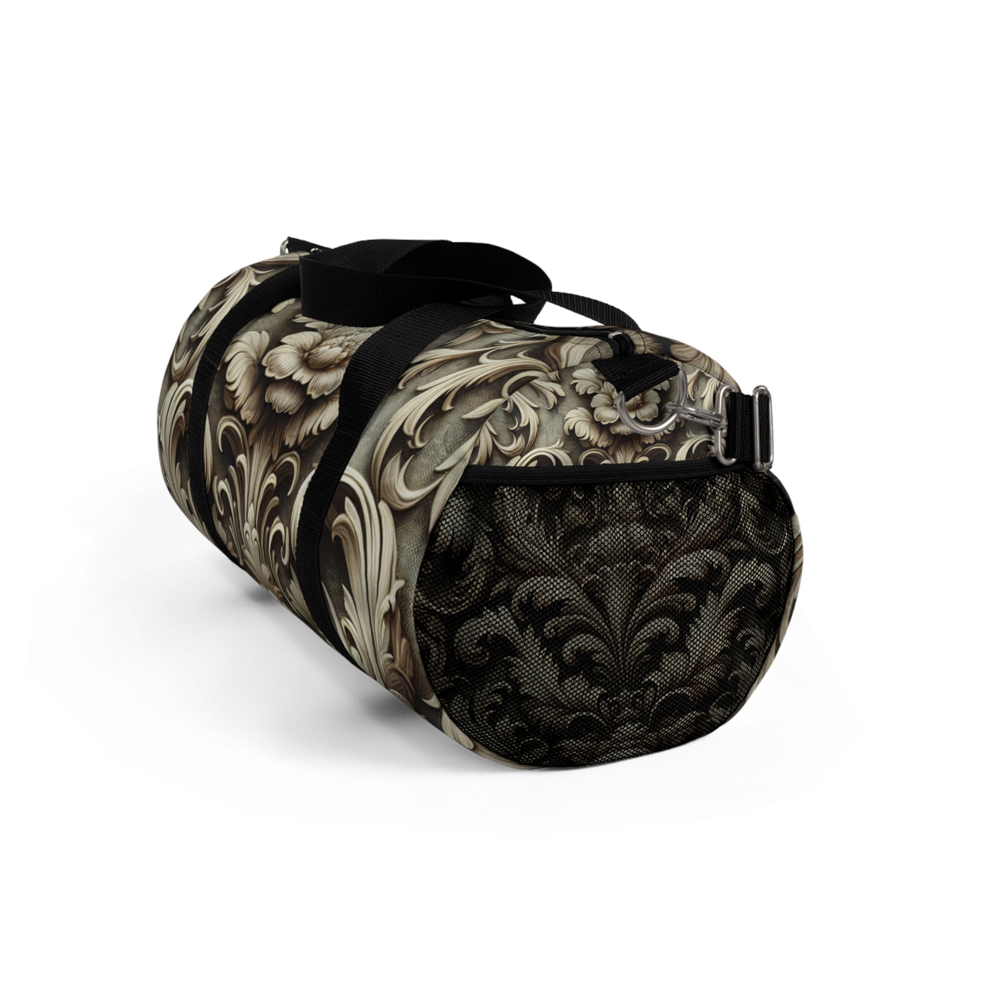 Elegant Floral Pattern Duffel Bag for Travel & Gym - JW Store