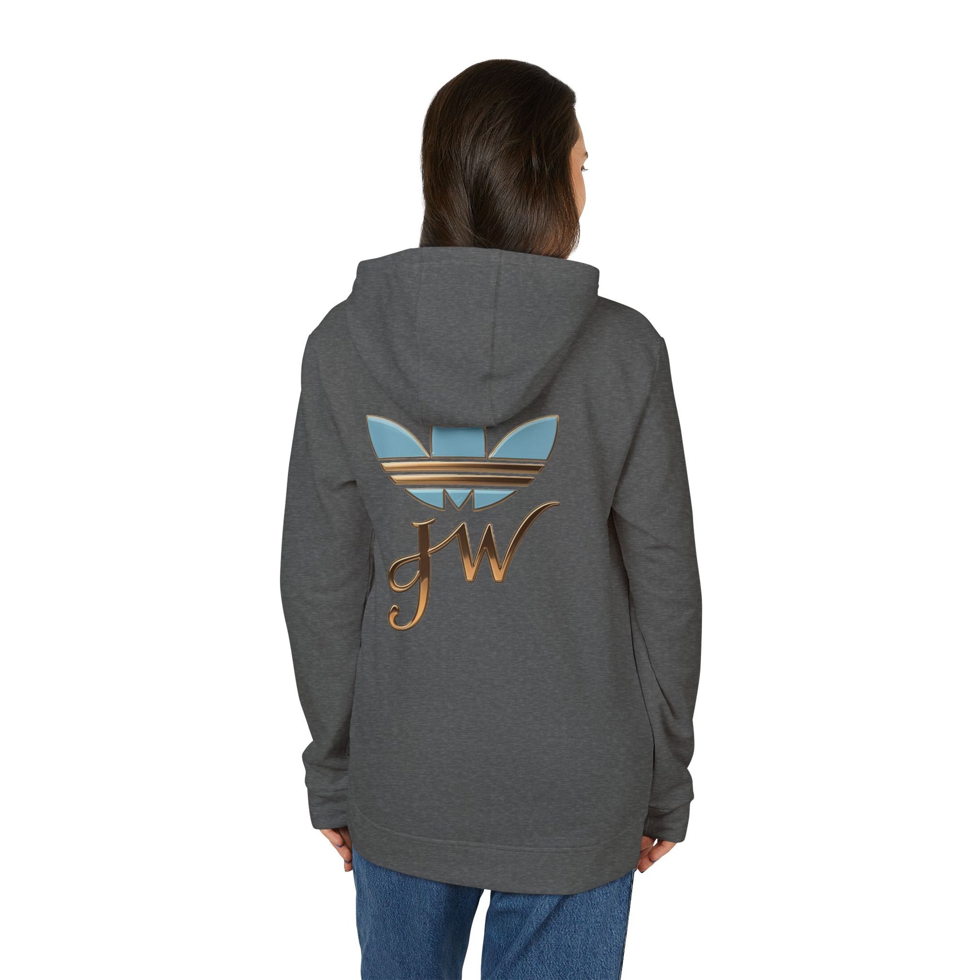 Retro Adidas Unisex Fleece Hoodie with Stylish Graphics - JW Store