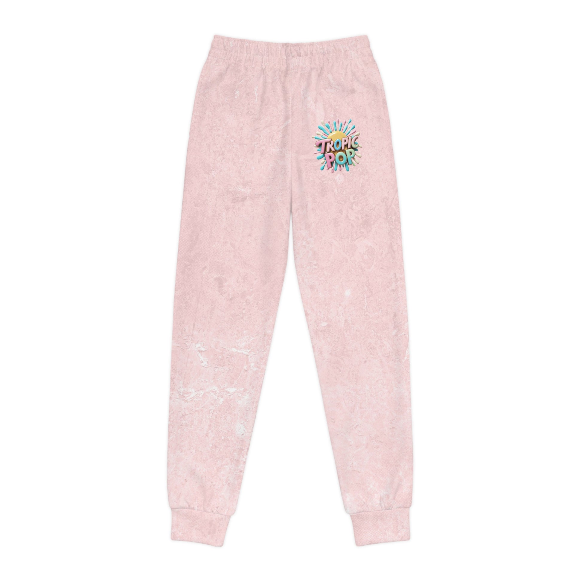Youth Joggers with Tropical Pop Design - Comfortable and Trendy Activewear for Kids - JW Store