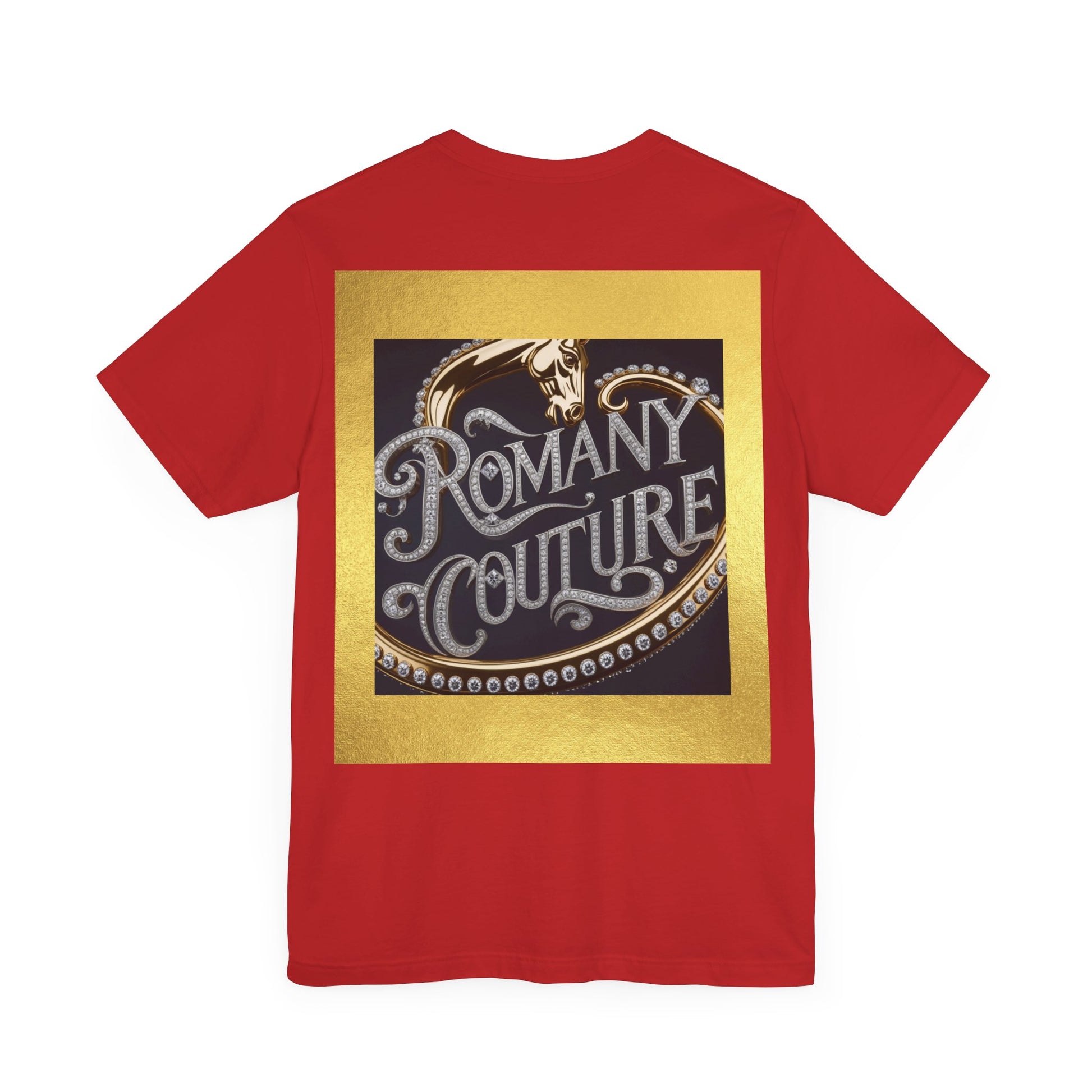 Romantic Couture Unisex Jersey Tee - Elegant Graphic T-Shirt for Fashion Lovers - JW Store