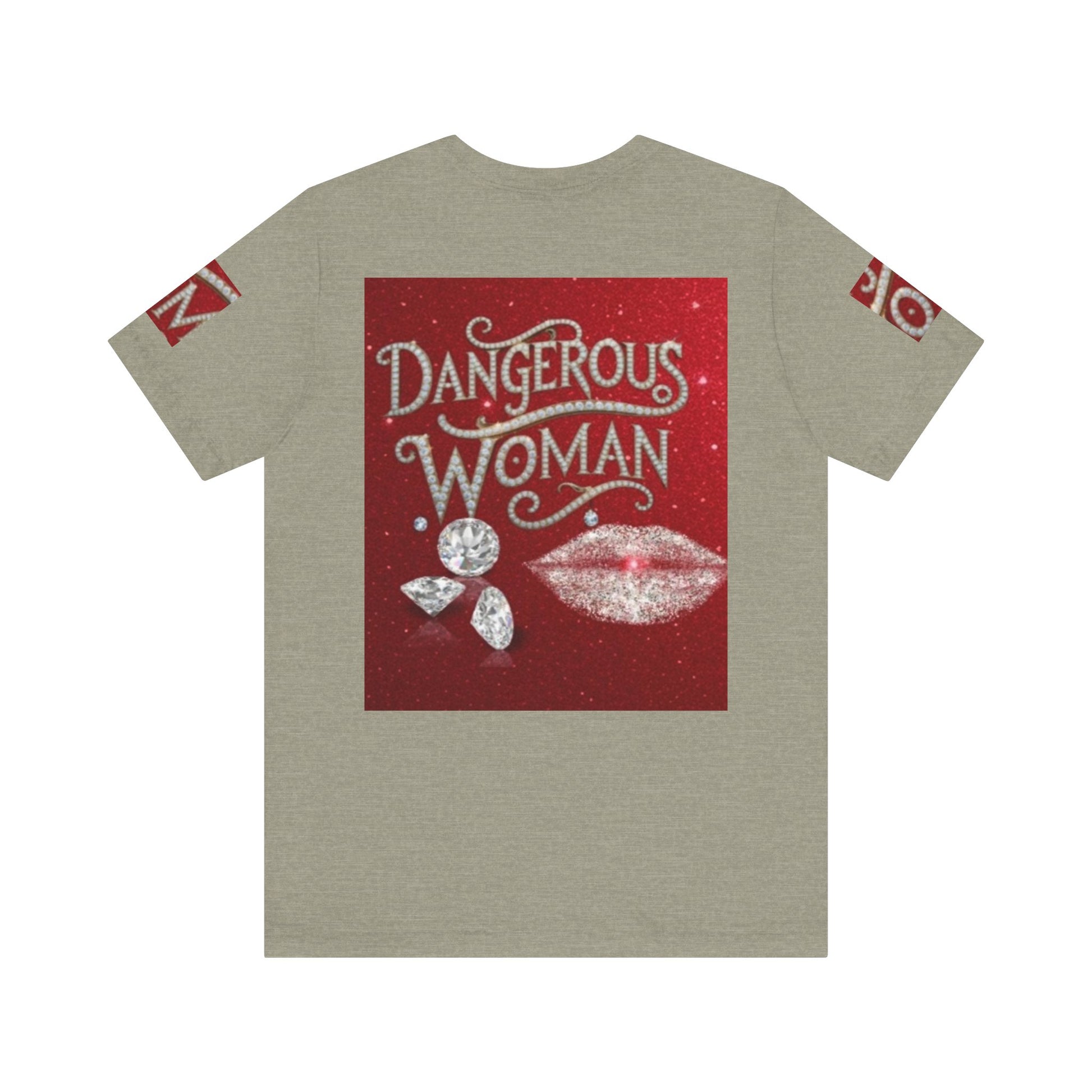 Dangerous Woman Unisex Tee - Sparkling Graphic for Confident Women - JW Store