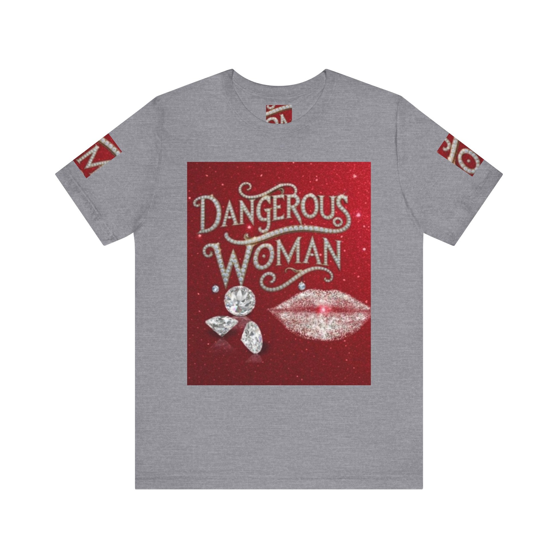 Dangerous Woman Unisex Tee - Sparkling Graphic for Confident Women - JW Store