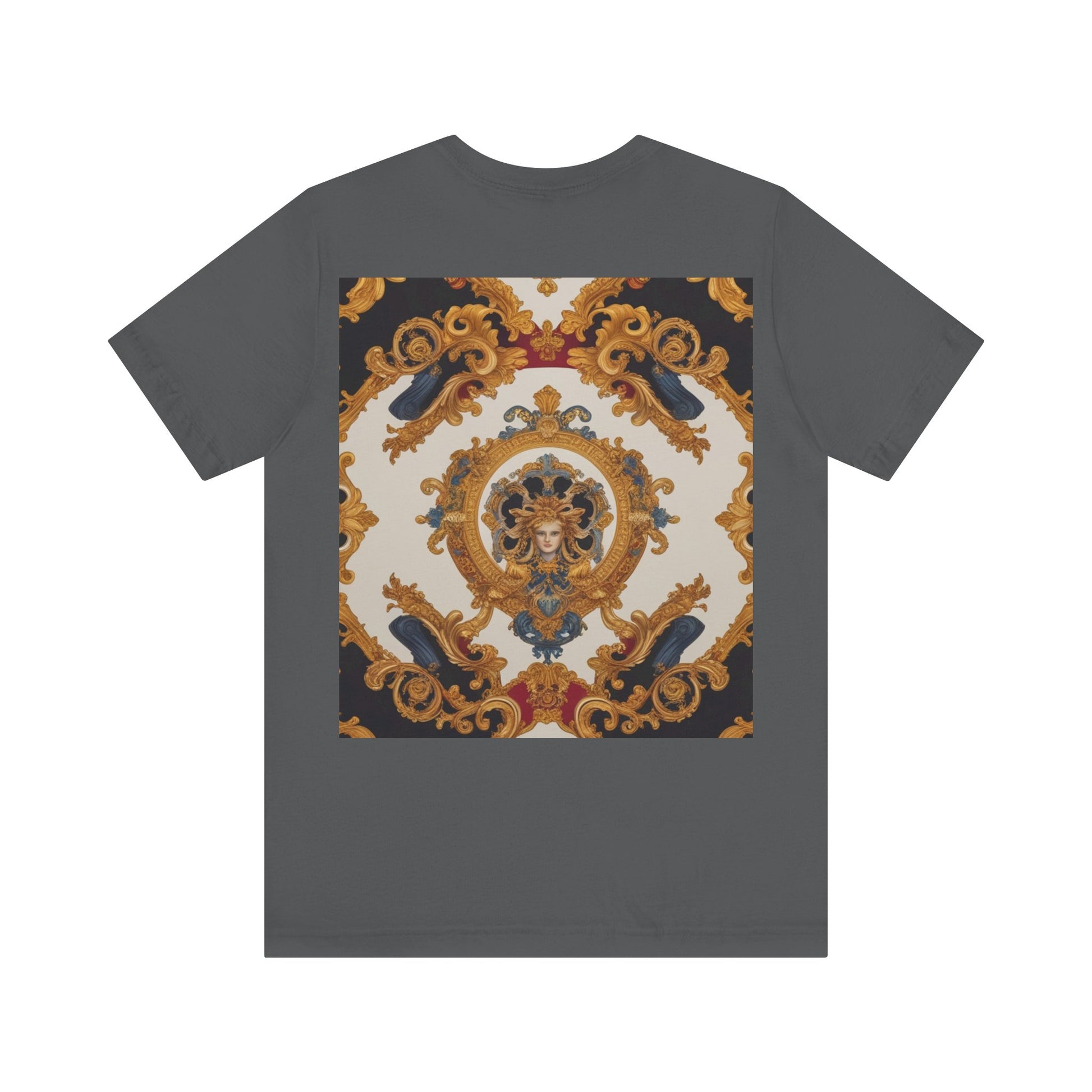Elegant Baroque Style Graphic Tee - Unisex Short Sleeve T-Shirt - JW Store