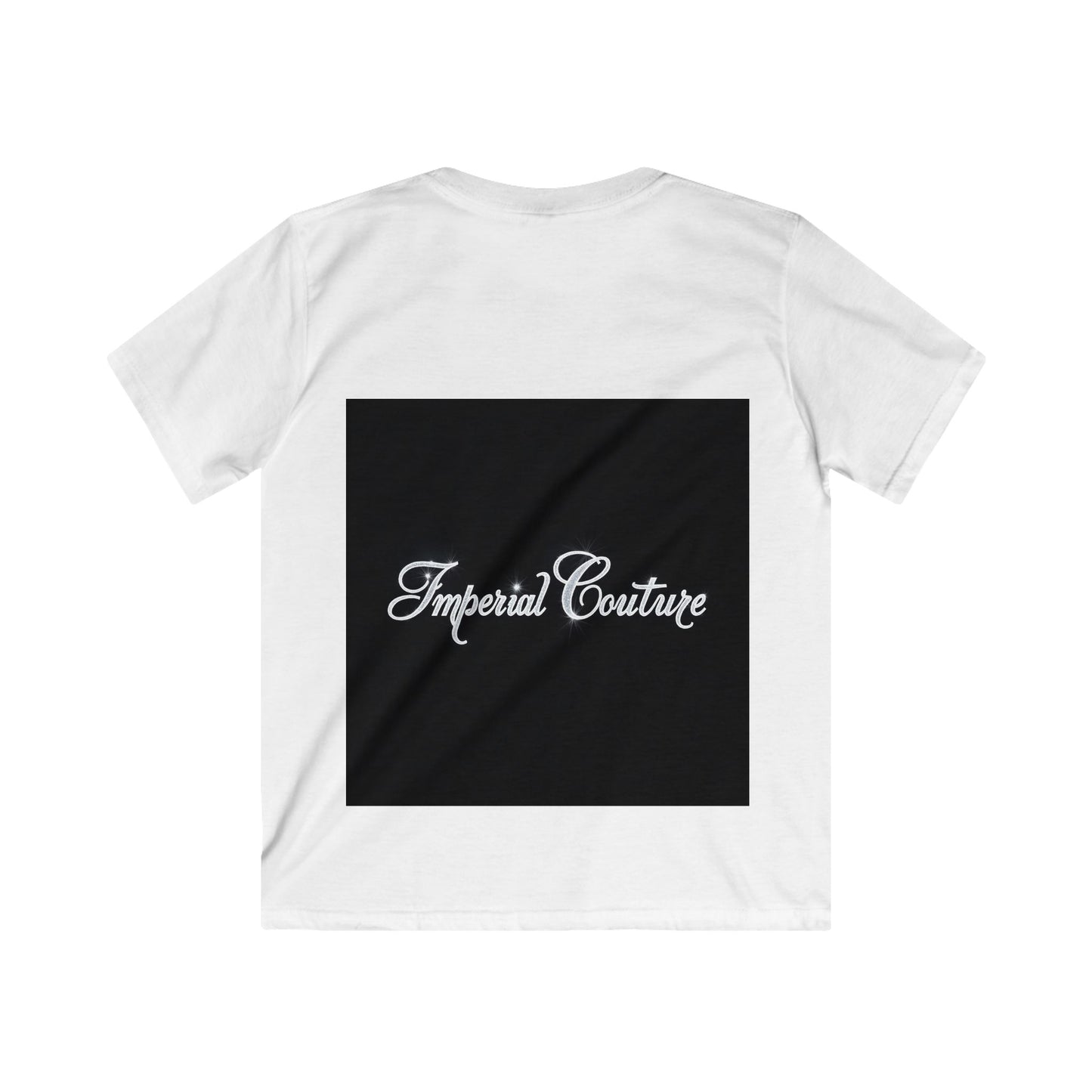 Kids Softstyle Tee - Stylish Imperial Couture Design for Young Fashionistas