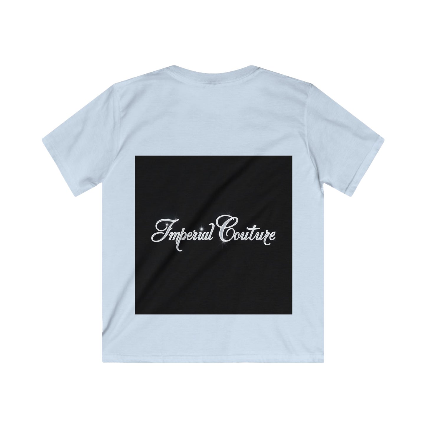 Kids Softstyle Tee - Stylish Imperial Couture Design for Young Fashionistas