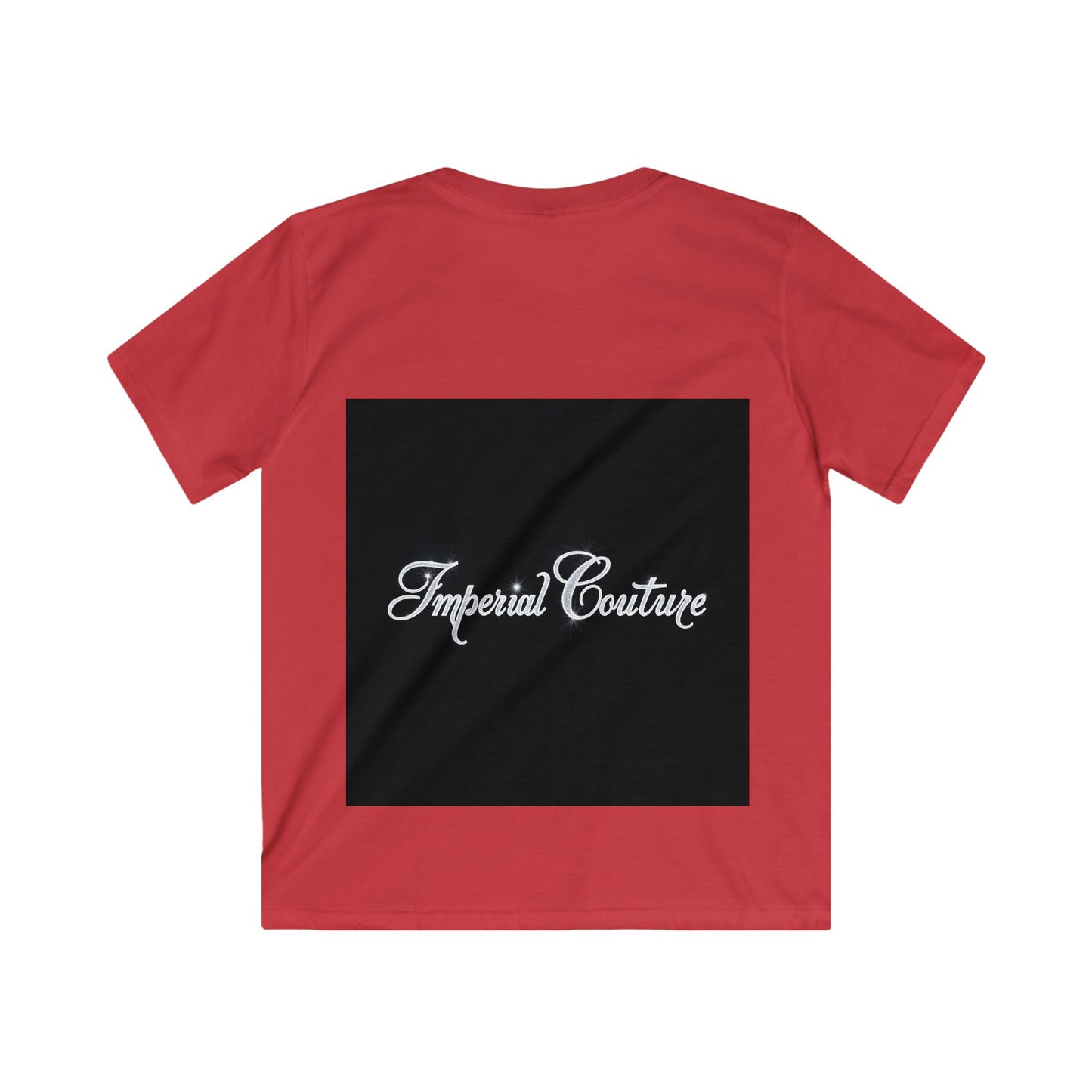 Kids Softstyle Tee - Stylish Imperial Couture Design for Young Fashionistas