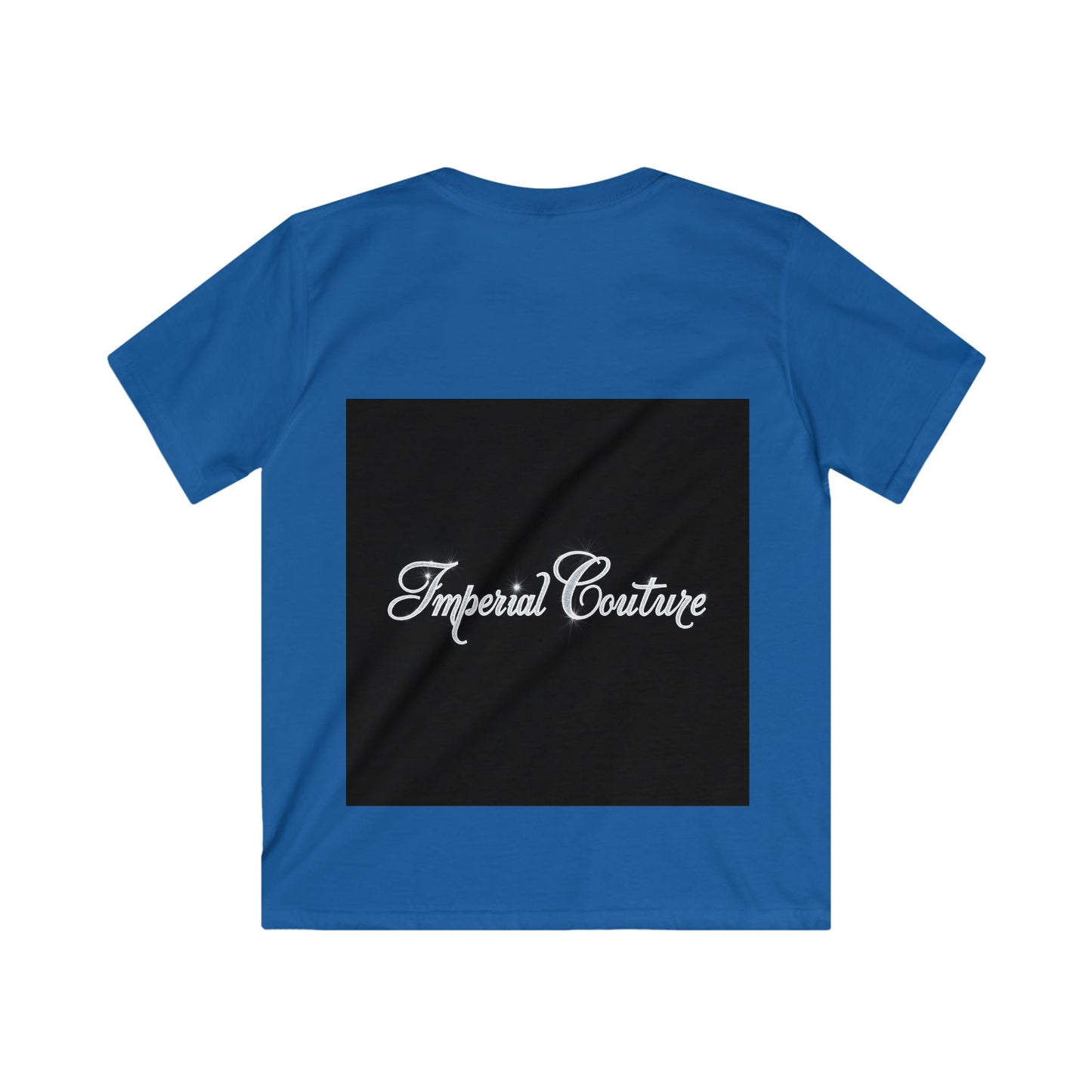 Kids Softstyle Tee - Stylish Imperial Couture Design for Young Fashionistas