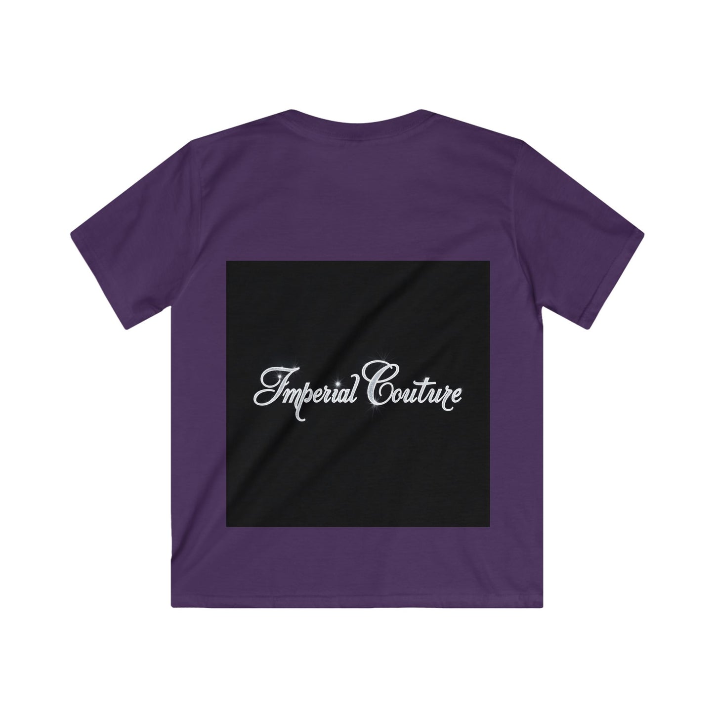 Kids Softstyle Tee - Stylish Imperial Couture Design for Young Fashionistas