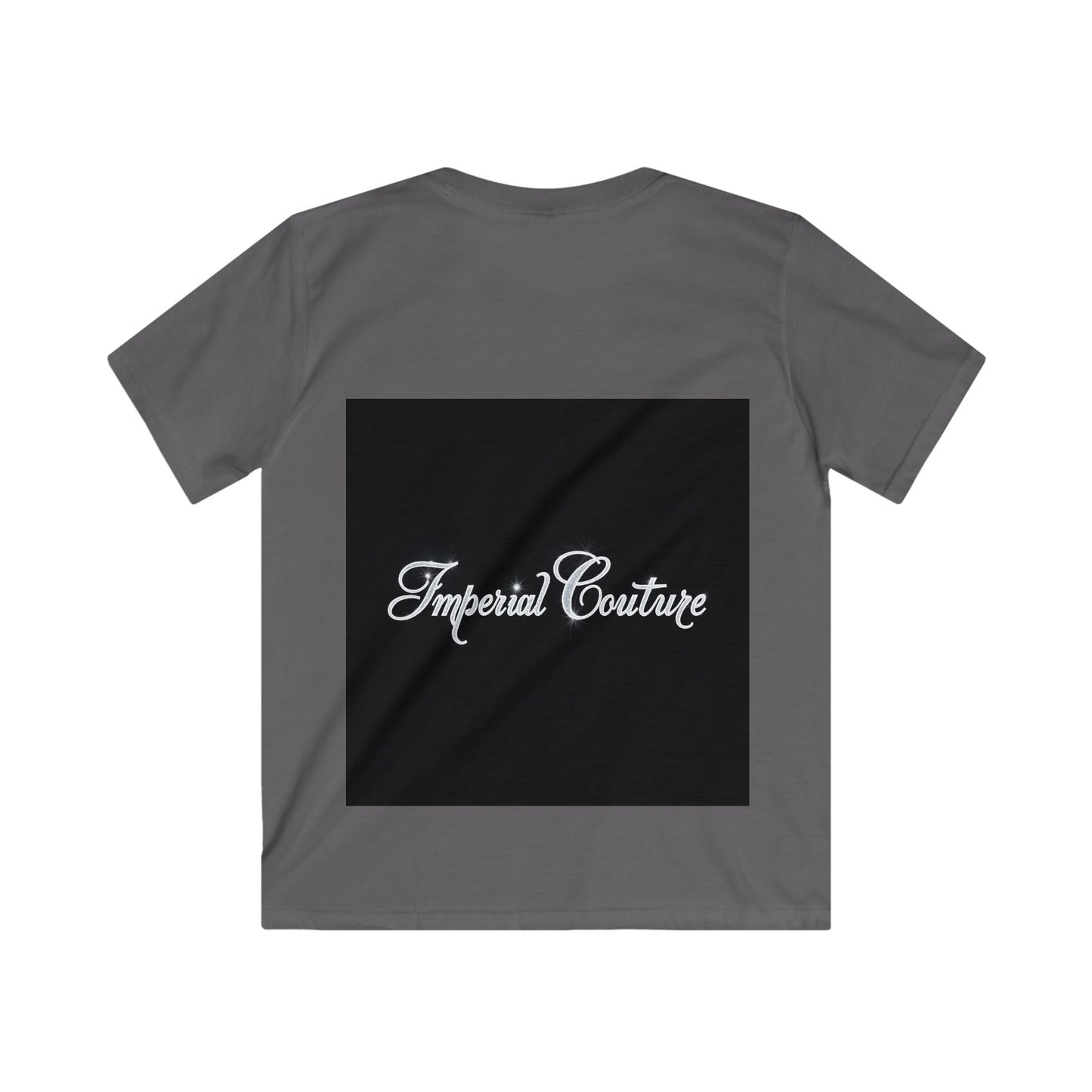 Kids Softstyle Tee - Stylish Imperial Couture Design for Young Fashionistas