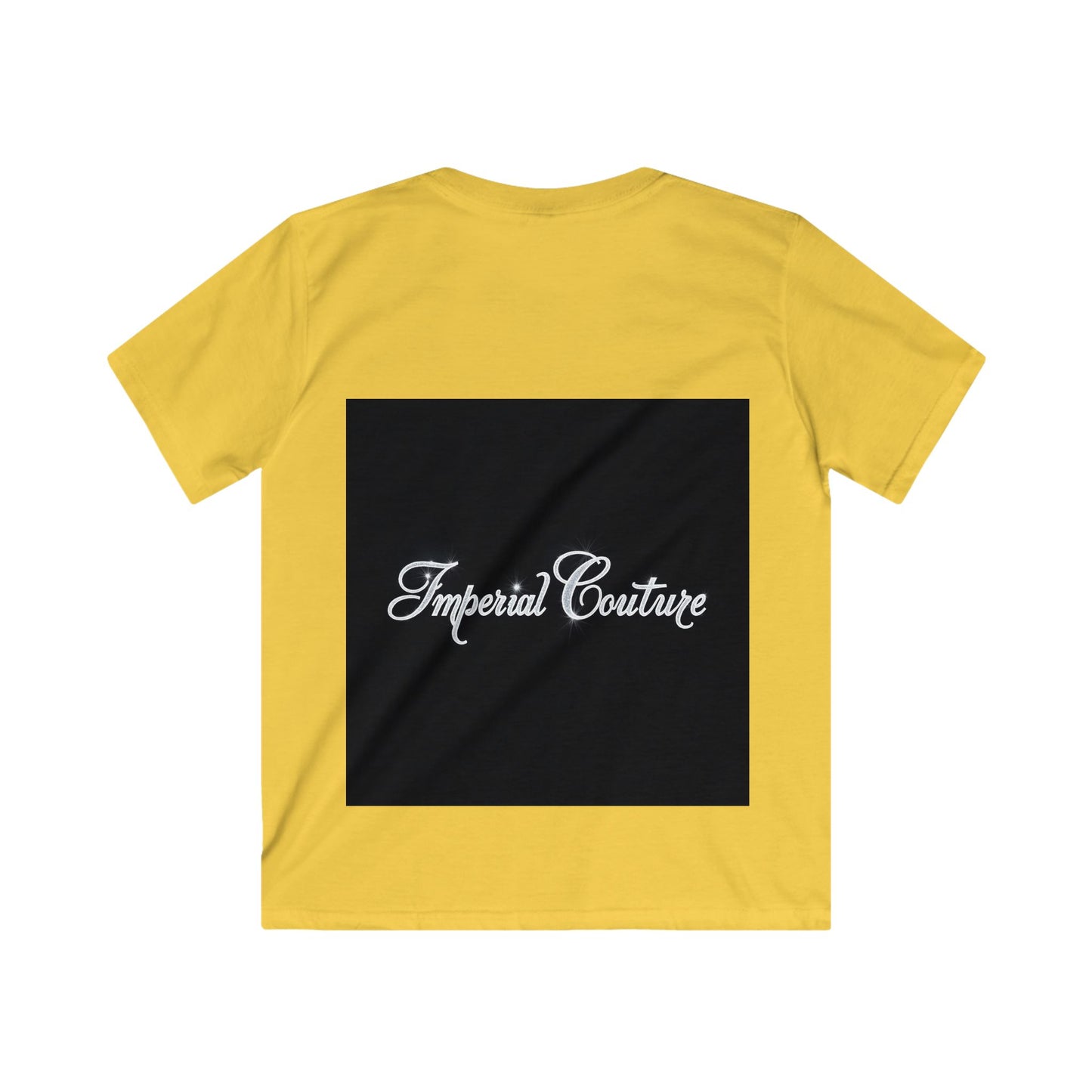 Kids Softstyle Tee - Stylish Imperial Couture Design for Young Fashionistas