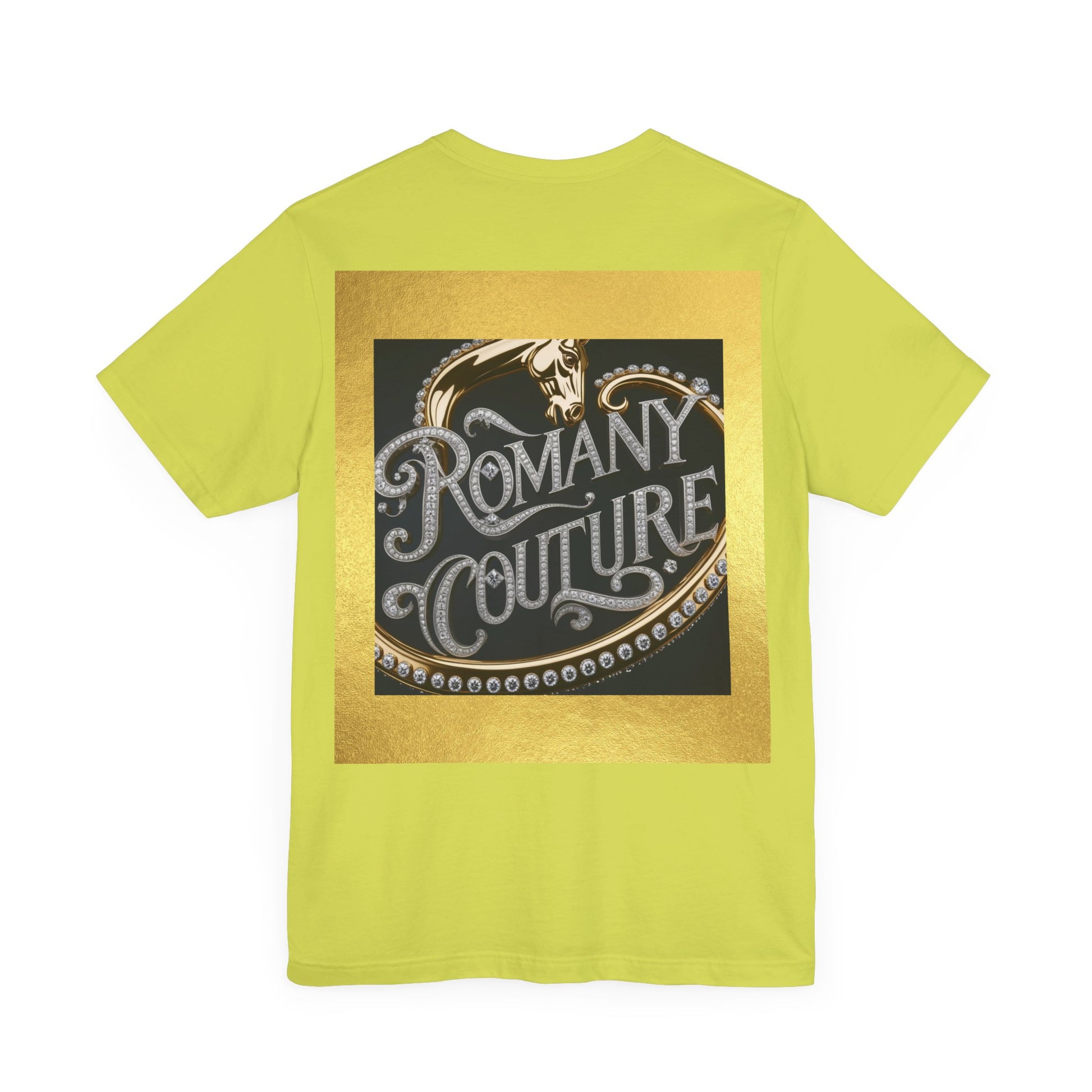Romantic Couture Unisex Jersey Tee - Elegant Graphic T-Shirt for Fashion Lovers - JW Store