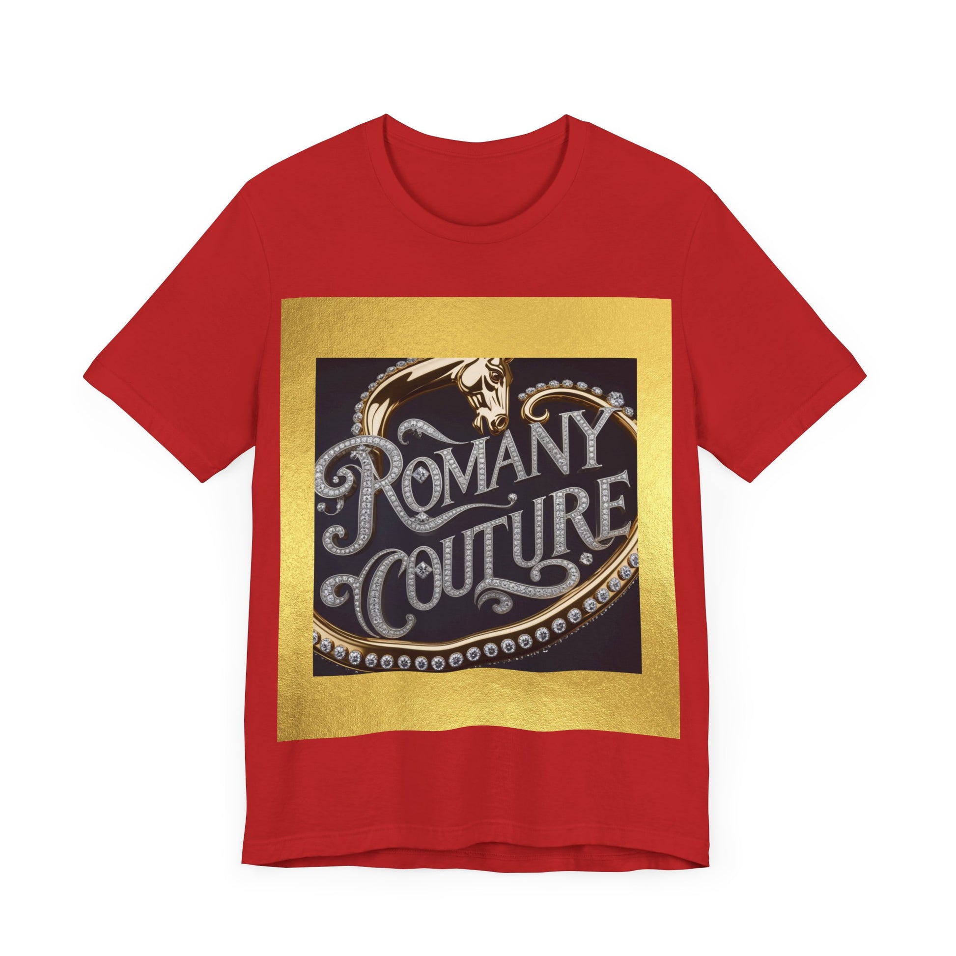 Romantic Couture Unisex Jersey Tee - Elegant Graphic T-Shirt for Fashion Lovers - JW Store