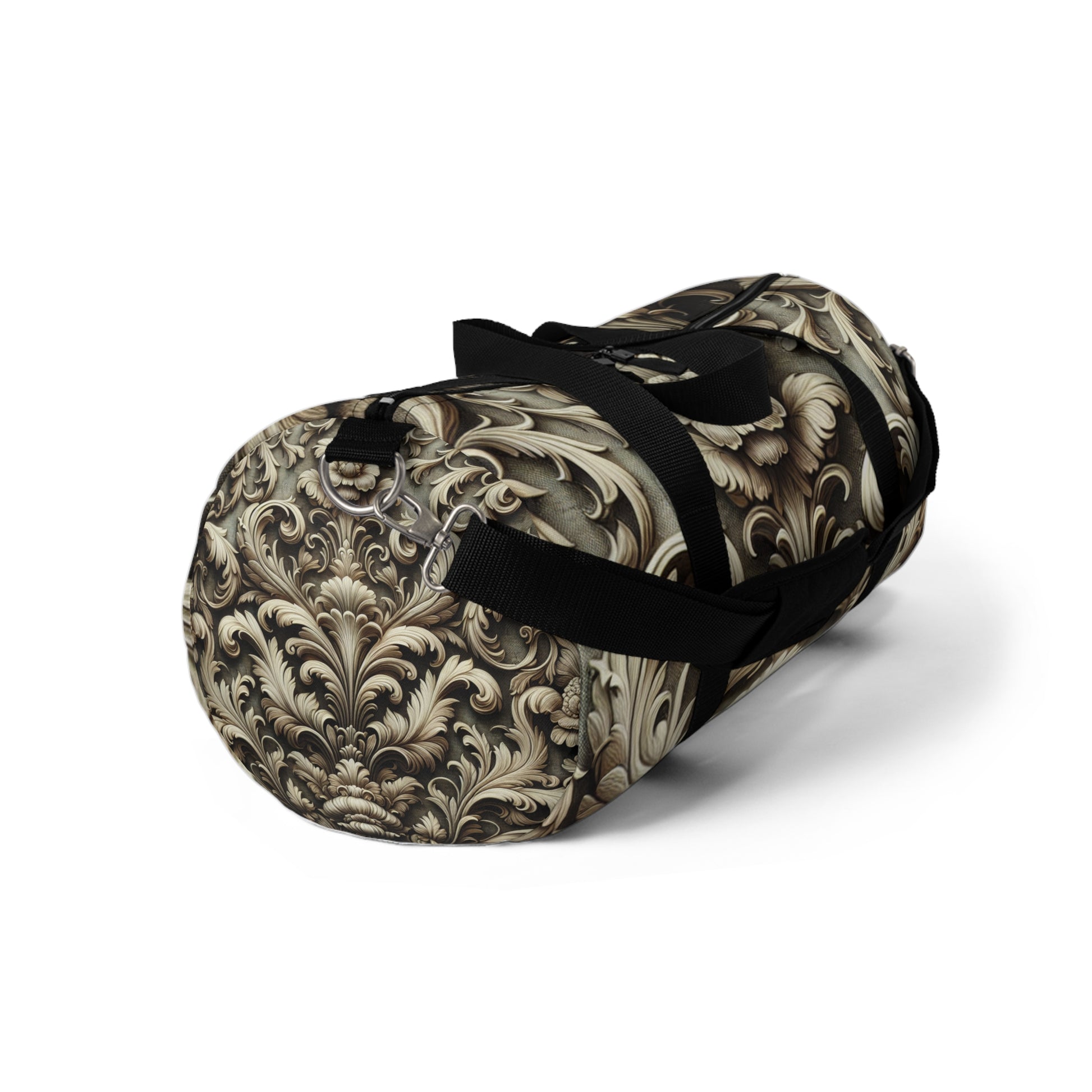 Elegant Floral Pattern Duffel Bag for Travel & Gym - JW Store