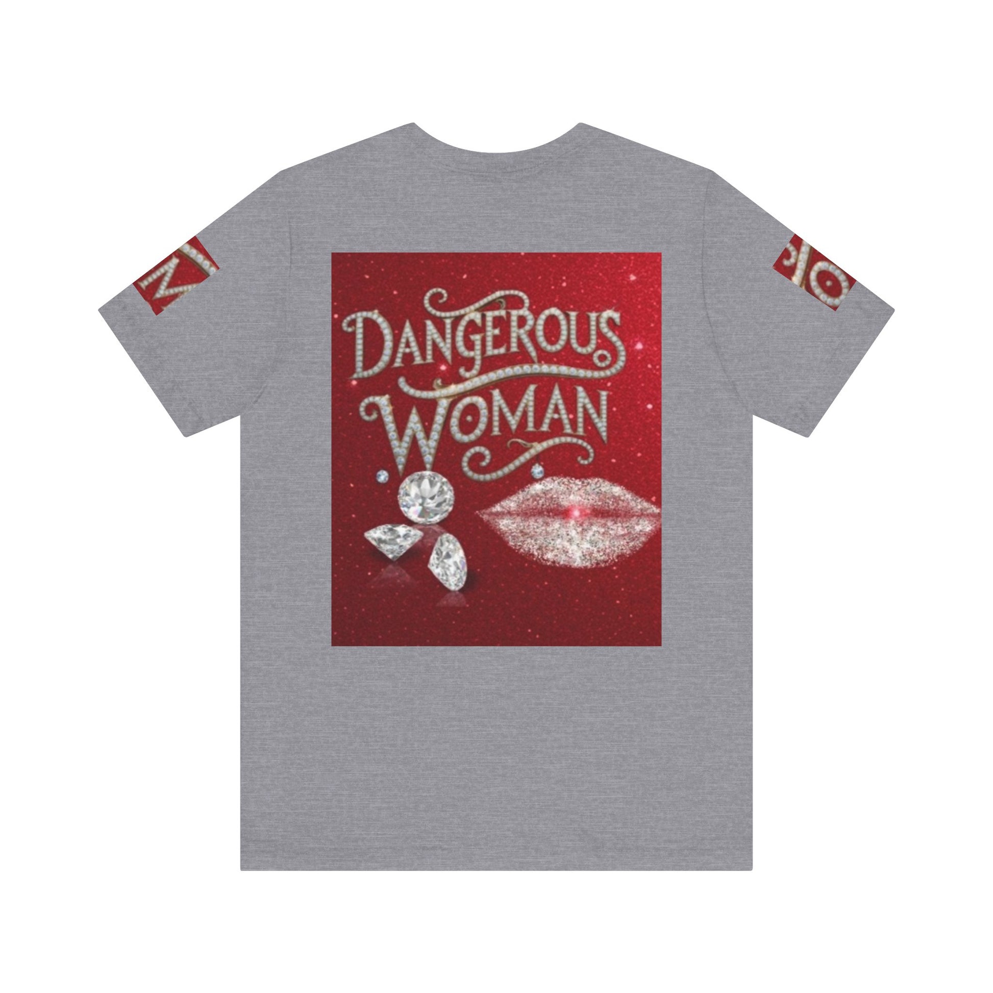 Dangerous Woman Unisex Tee - Sparkling Graphic for Confident Women - JW Store