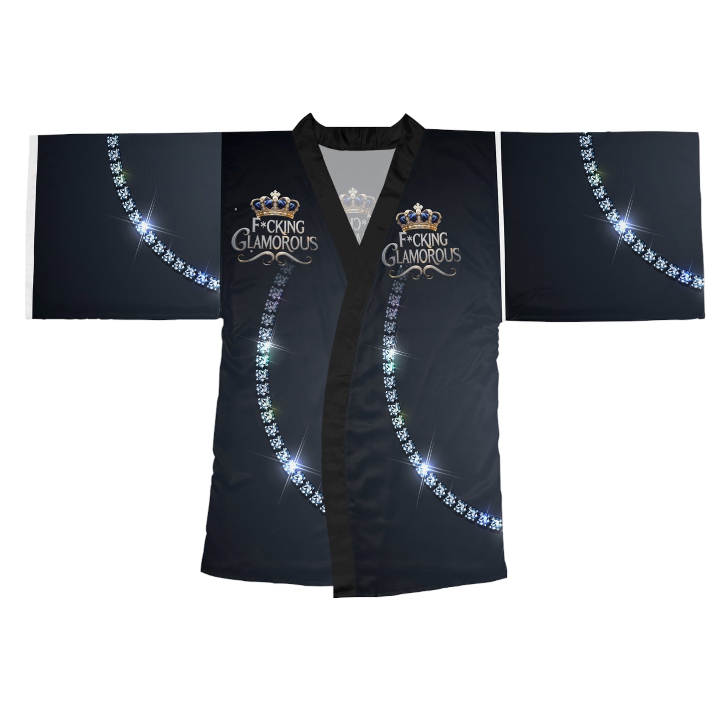 Long Sleeve Kimono Robe (AOP)