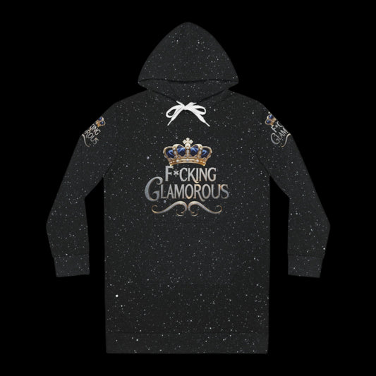 F*cking Glamorous Women’s Hoodie Dress - Stylish & Cozy Fashion Statement - JW Store
