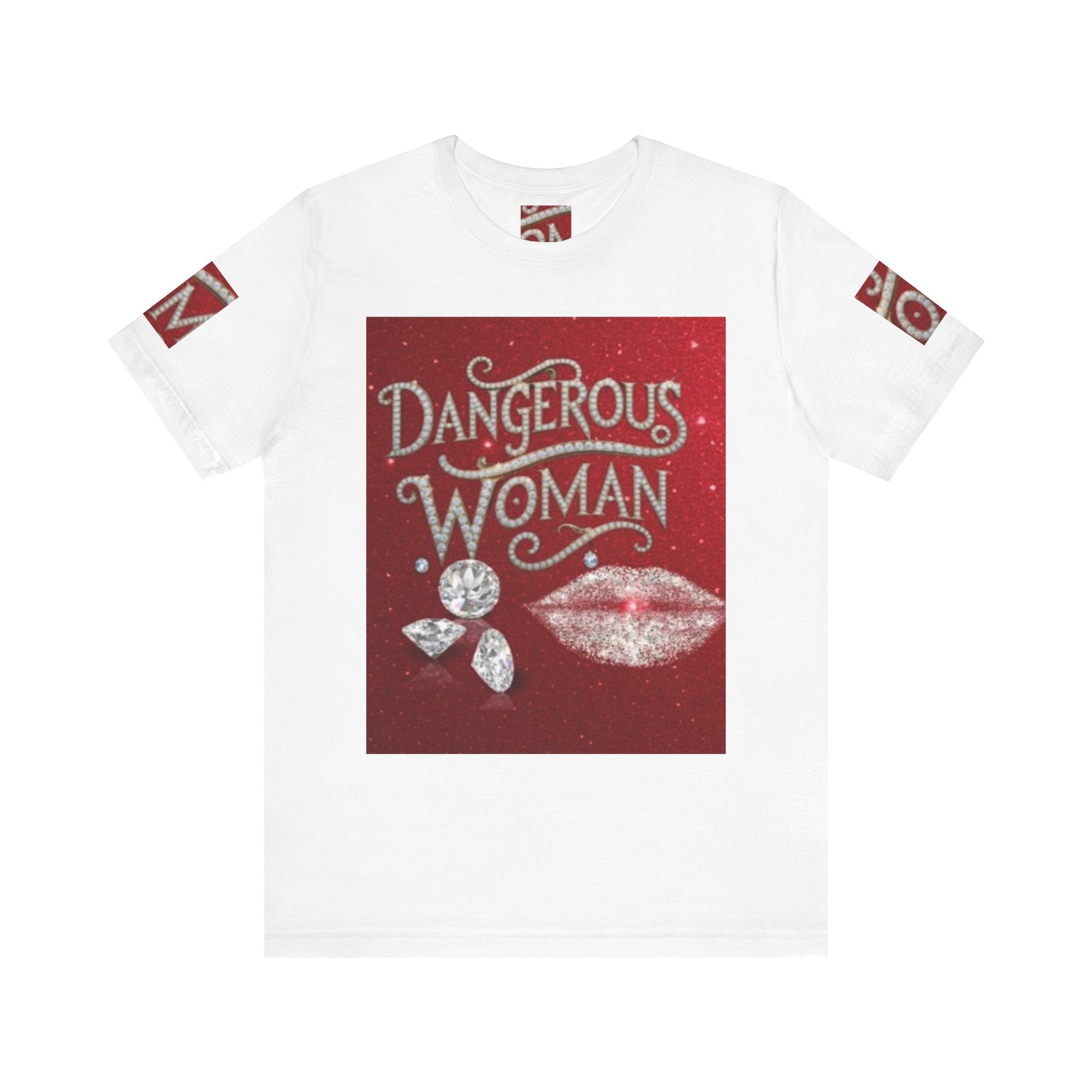 Dangerous Woman Unisex Tee - Sparkling Graphic for Confident Women - JW Store