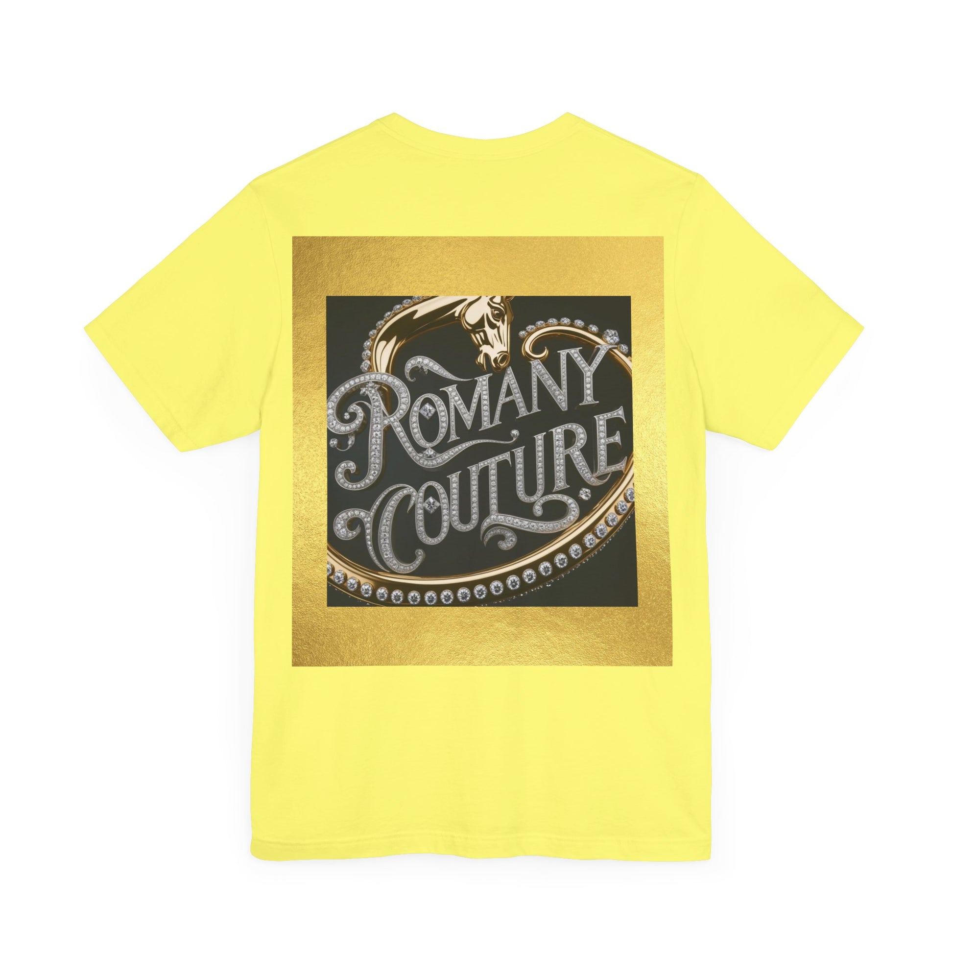Romantic Couture Unisex Jersey Tee - Elegant Graphic T-Shirt for Fashion Lovers - JW Store