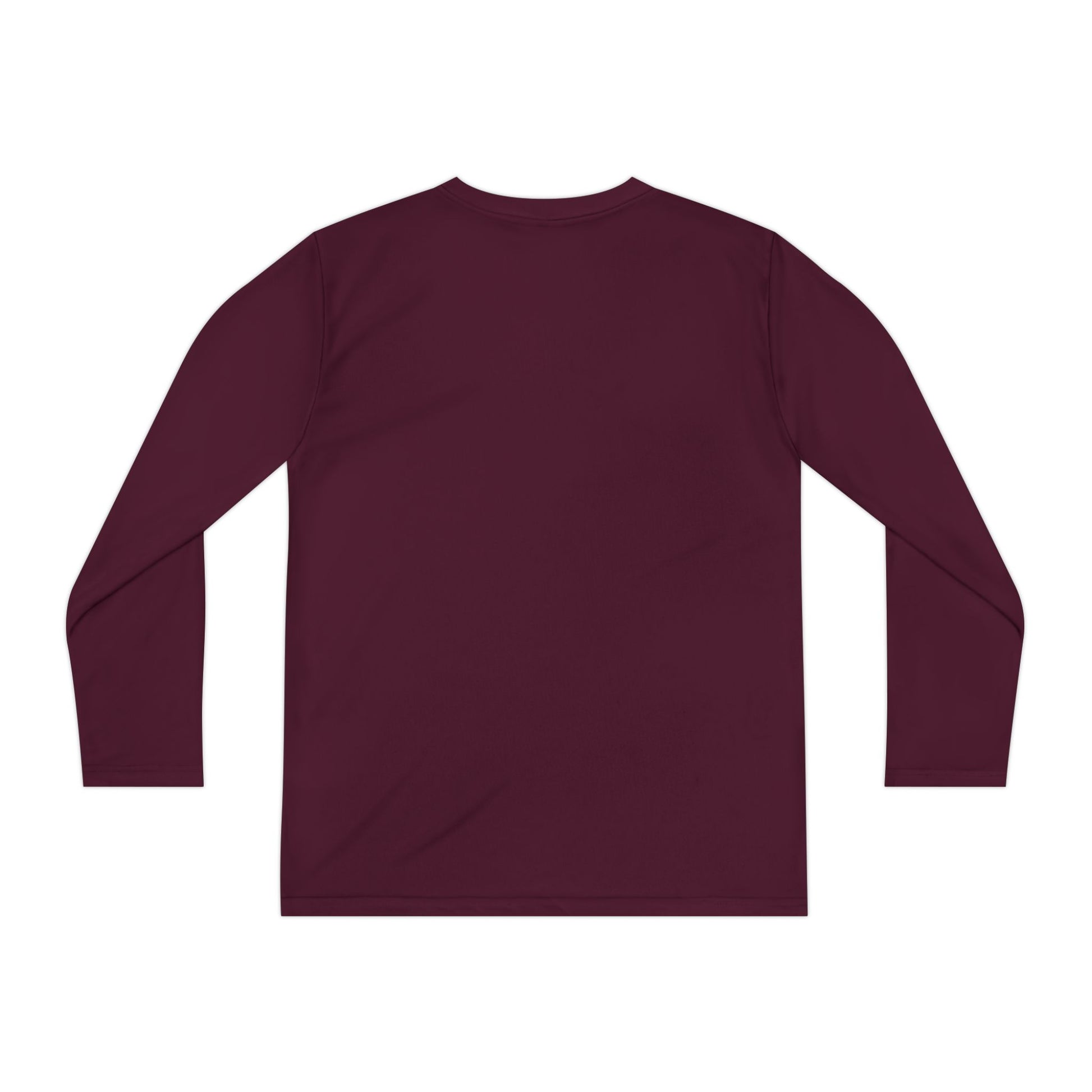 Youth Long Sleeve Active Tee - Lightweight Competitor Shirt with Stylish Logo - JW Store