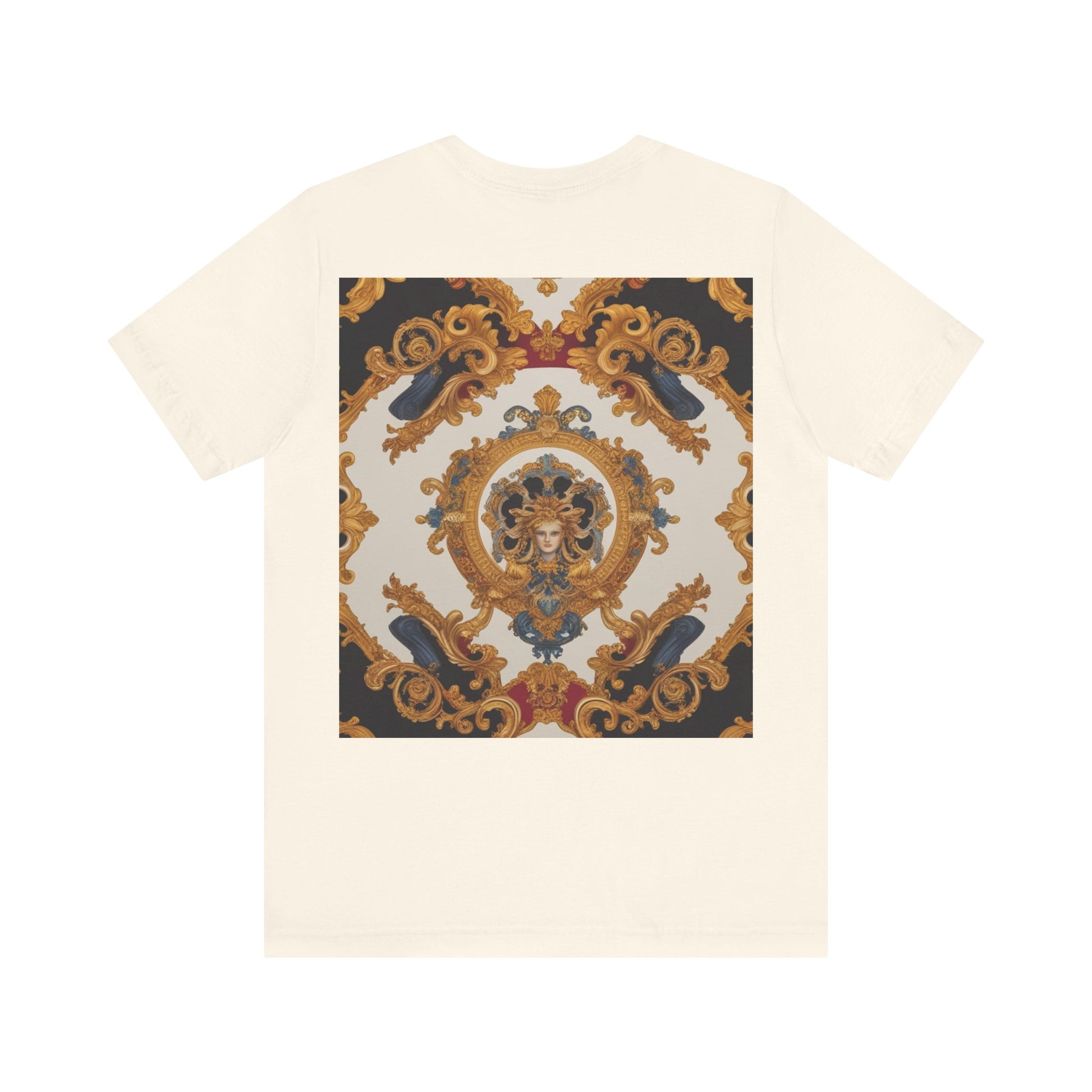 Elegant Baroque Style Graphic Tee - Unisex Short Sleeve T-Shirt - JW Store