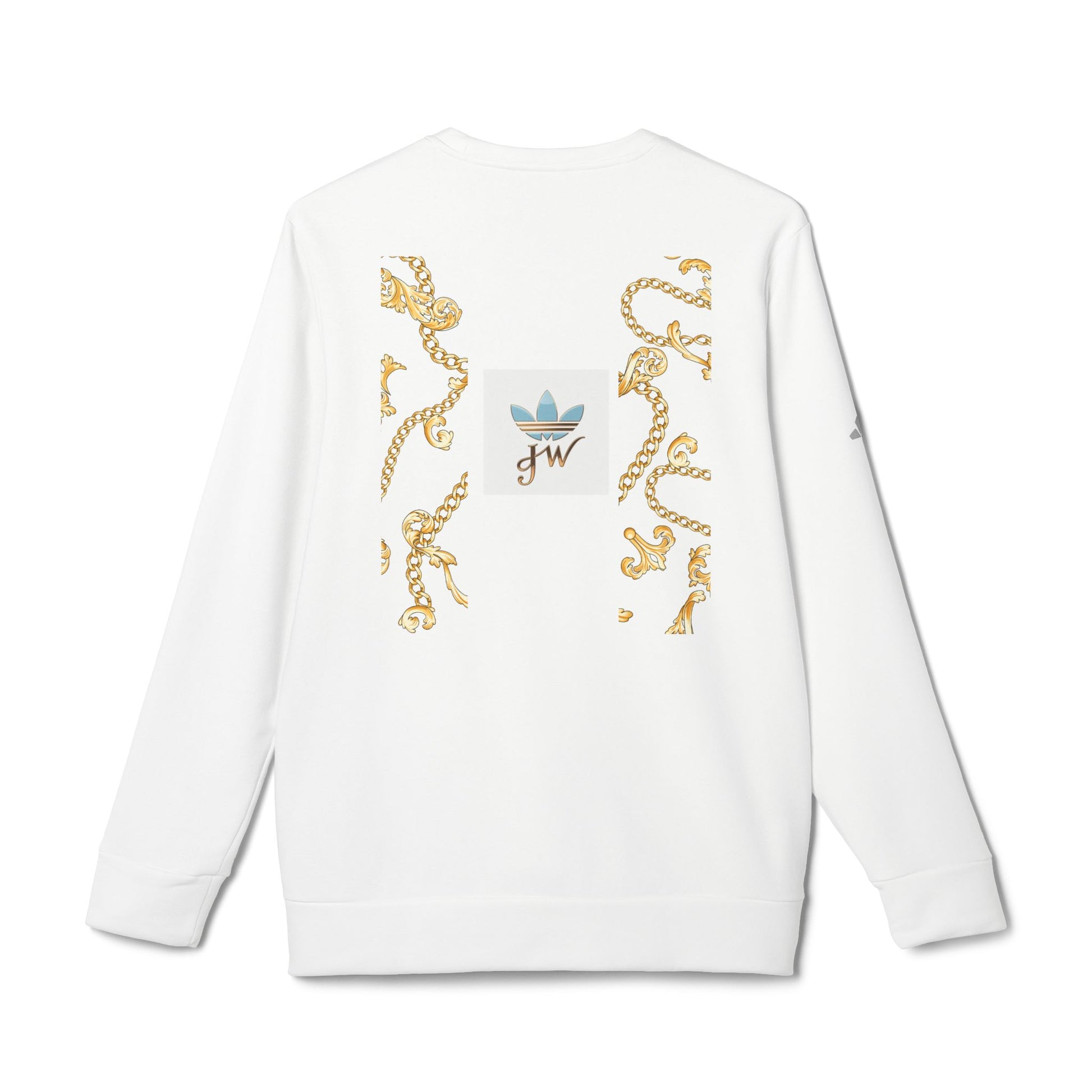 Stylish Unisex Fleece Sweatshirt with Gold Design - JW Store
