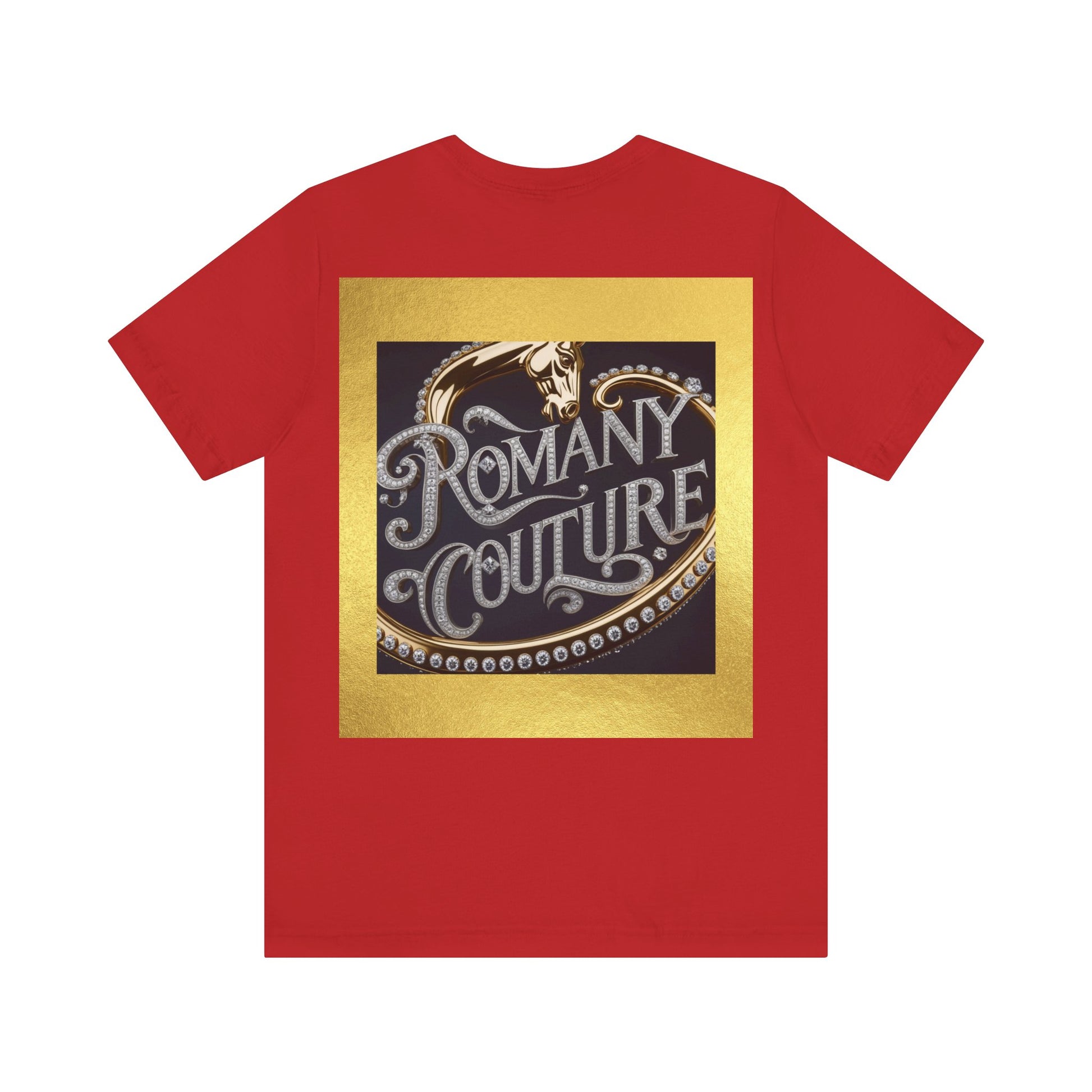 Romantic Couture Unisex Jersey Tee - Elegant Graphic T-Shirt for Fashion Lovers - JW Store