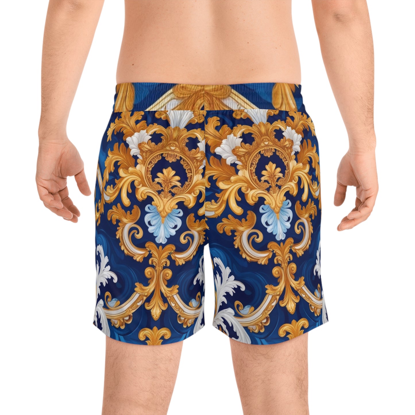 Men's Mid-Length Swim Shorts (AOP)