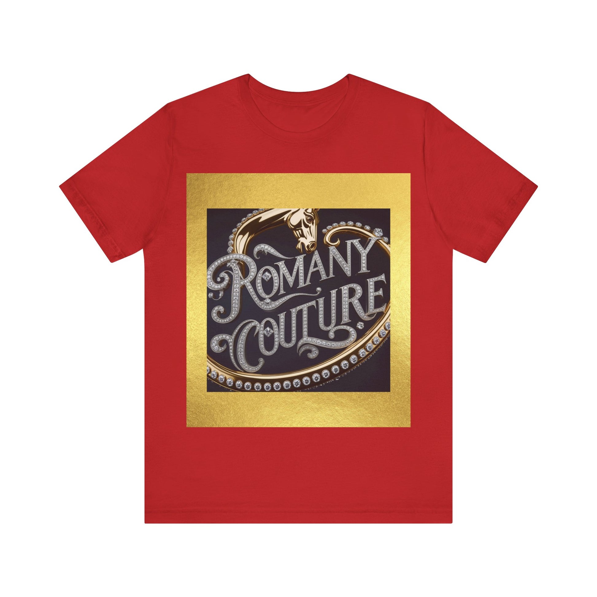 Romantic Couture Unisex Jersey Tee - Elegant Graphic T-Shirt for Fashion Lovers - JW Store