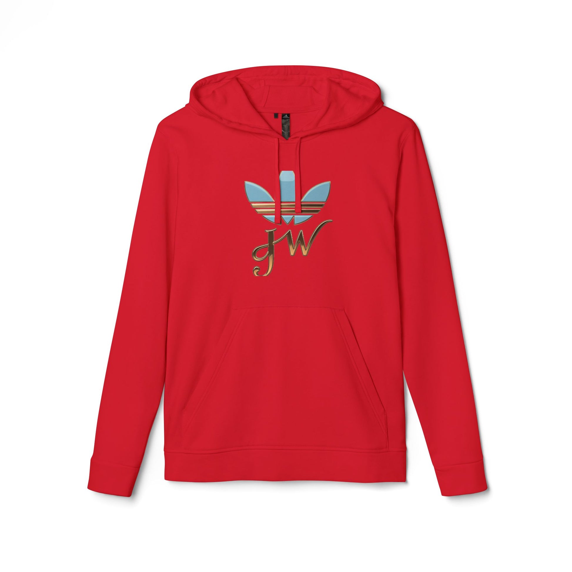 Retro Adidas Unisex Fleece Hoodie with Stylish Graphics - JW Store
