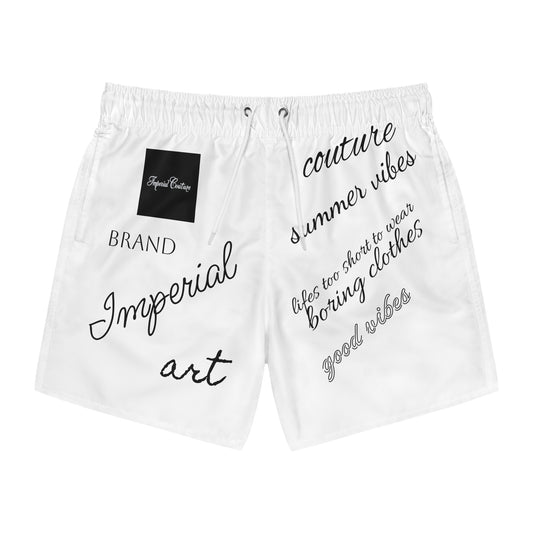 Trendy Designer Swim Trunks - Summer Vibes & Unique Style