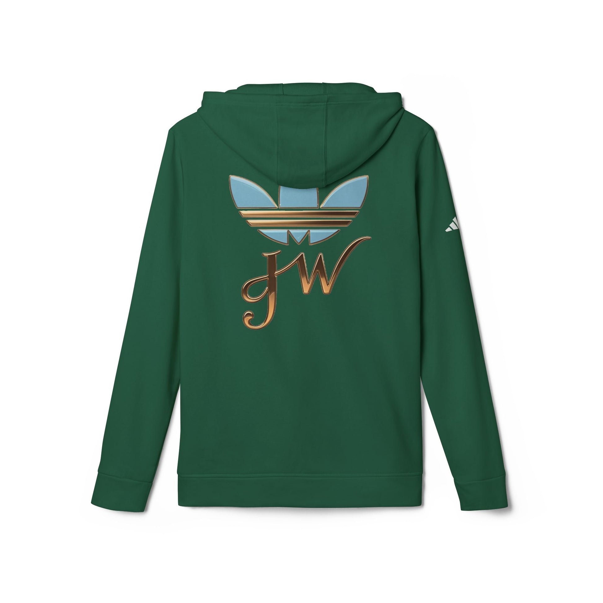 Retro Adidas Unisex Fleece Hoodie with Stylish Graphics - JW Store