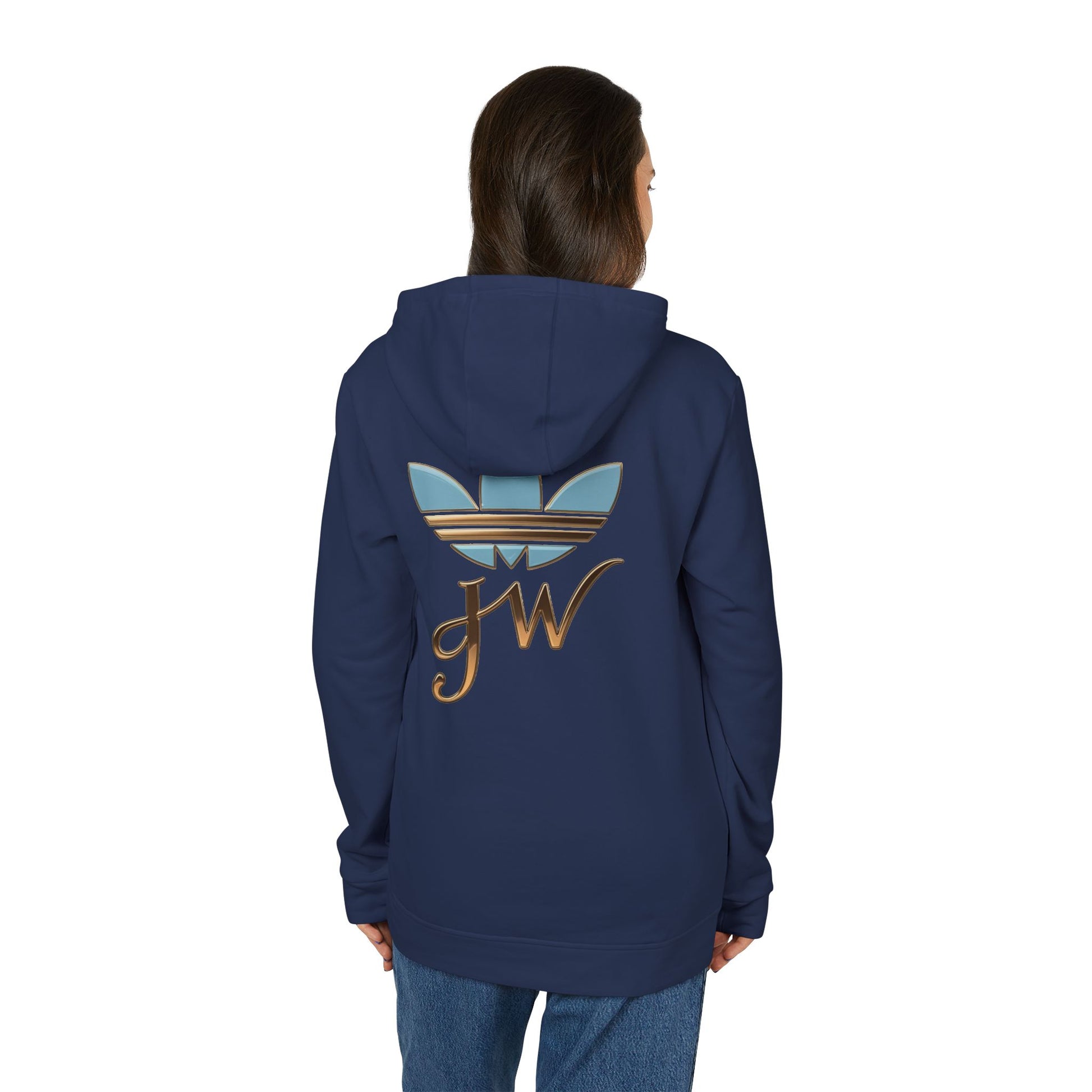 Retro Adidas Unisex Fleece Hoodie with Stylish Graphics - JW Store