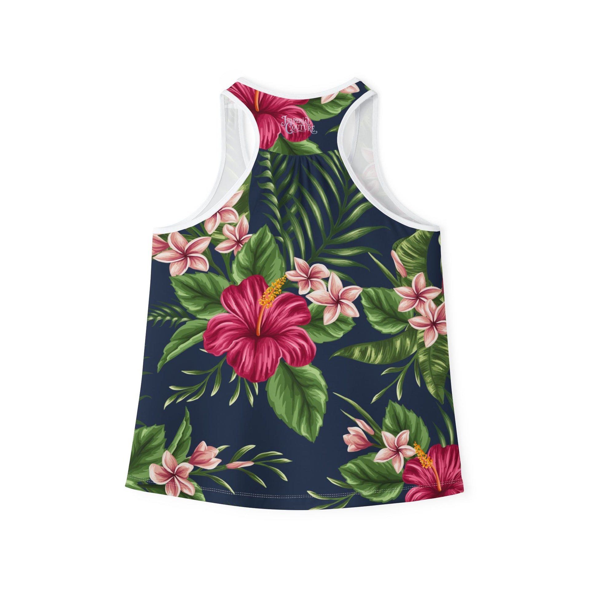 Tropical Floral Women's Tank Top - Summer Vibes, Imperial Couture Design - JW Store
