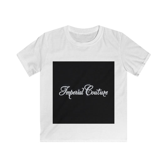 Kids Softstyle Tee - Stylish Imperial Couture Design for Young Fashionistas