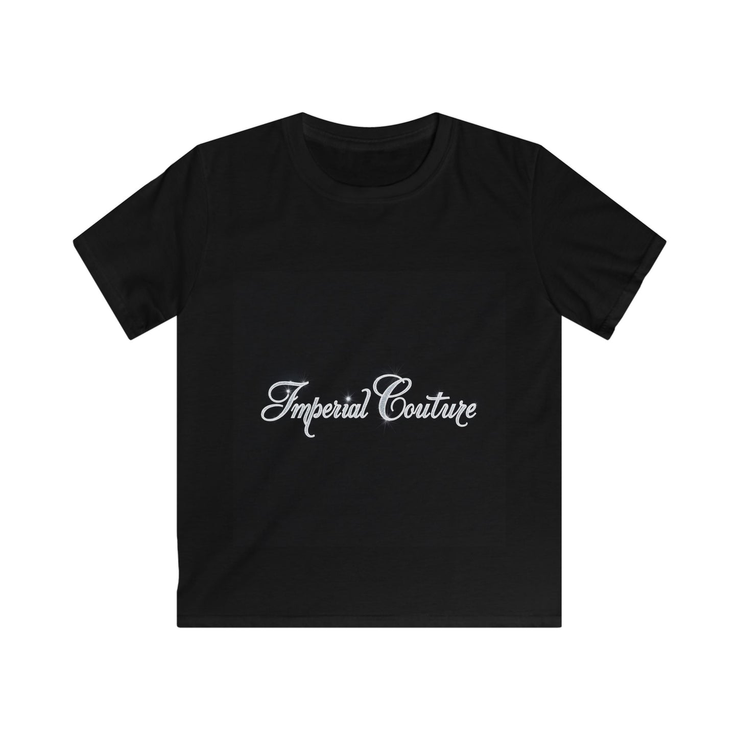 Kids Softstyle Tee - Stylish Imperial Couture Design for Young Fashionistas