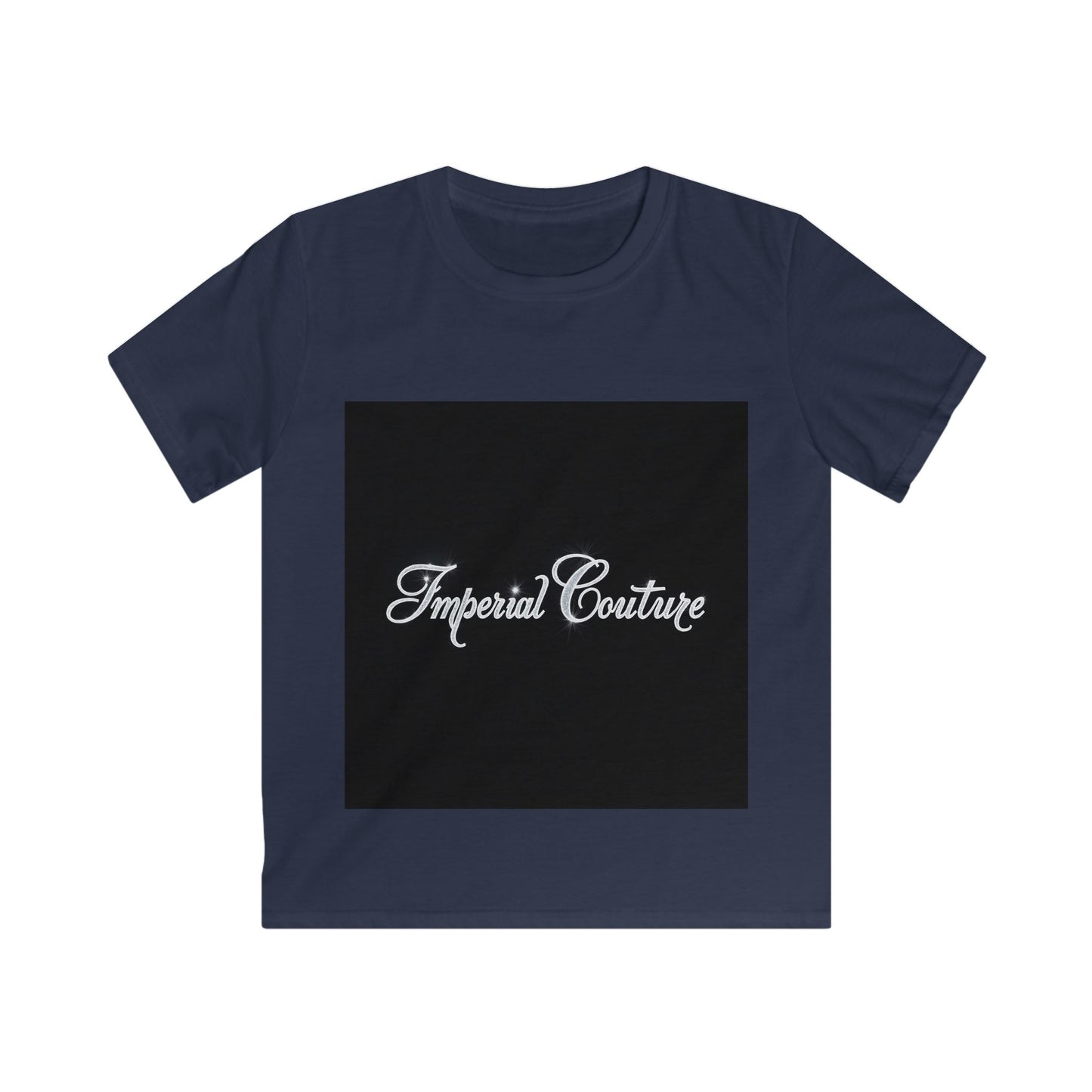 Kids Softstyle Tee - Stylish Imperial Couture Design for Young Fashionistas