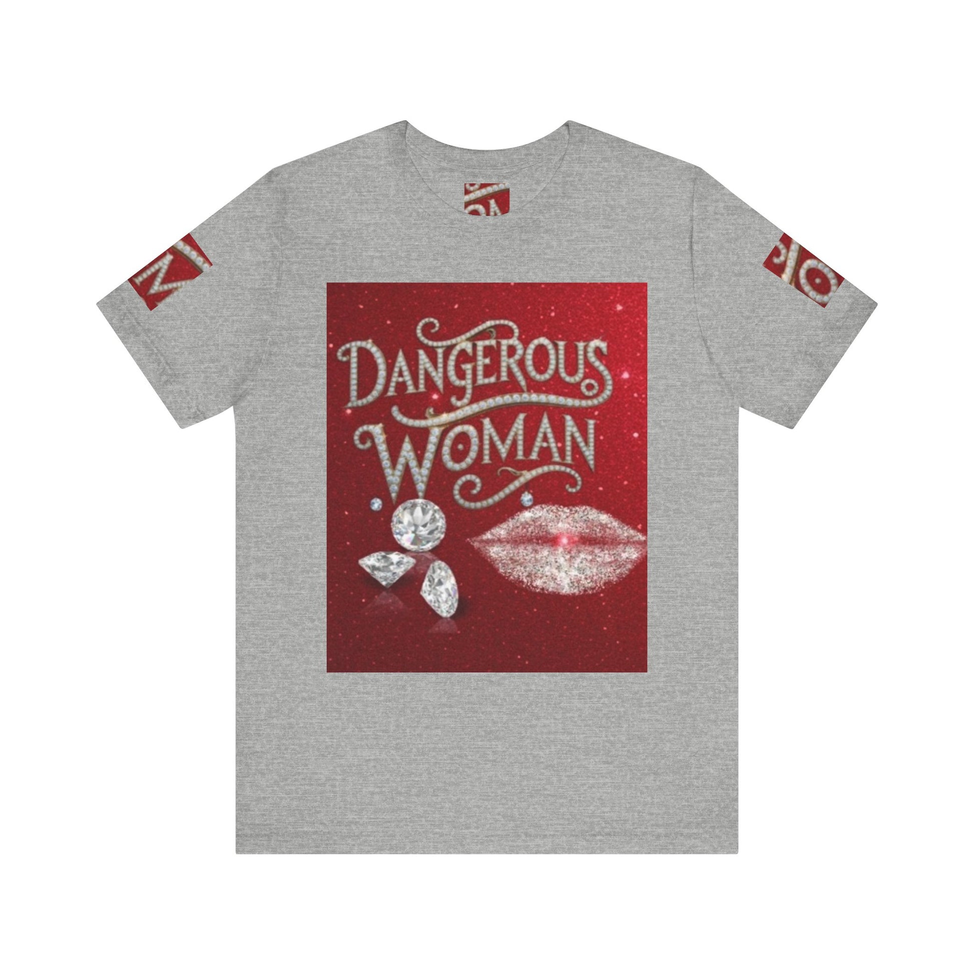 Dangerous Woman Unisex Tee - Sparkling Graphic for Confident Women - JW Store