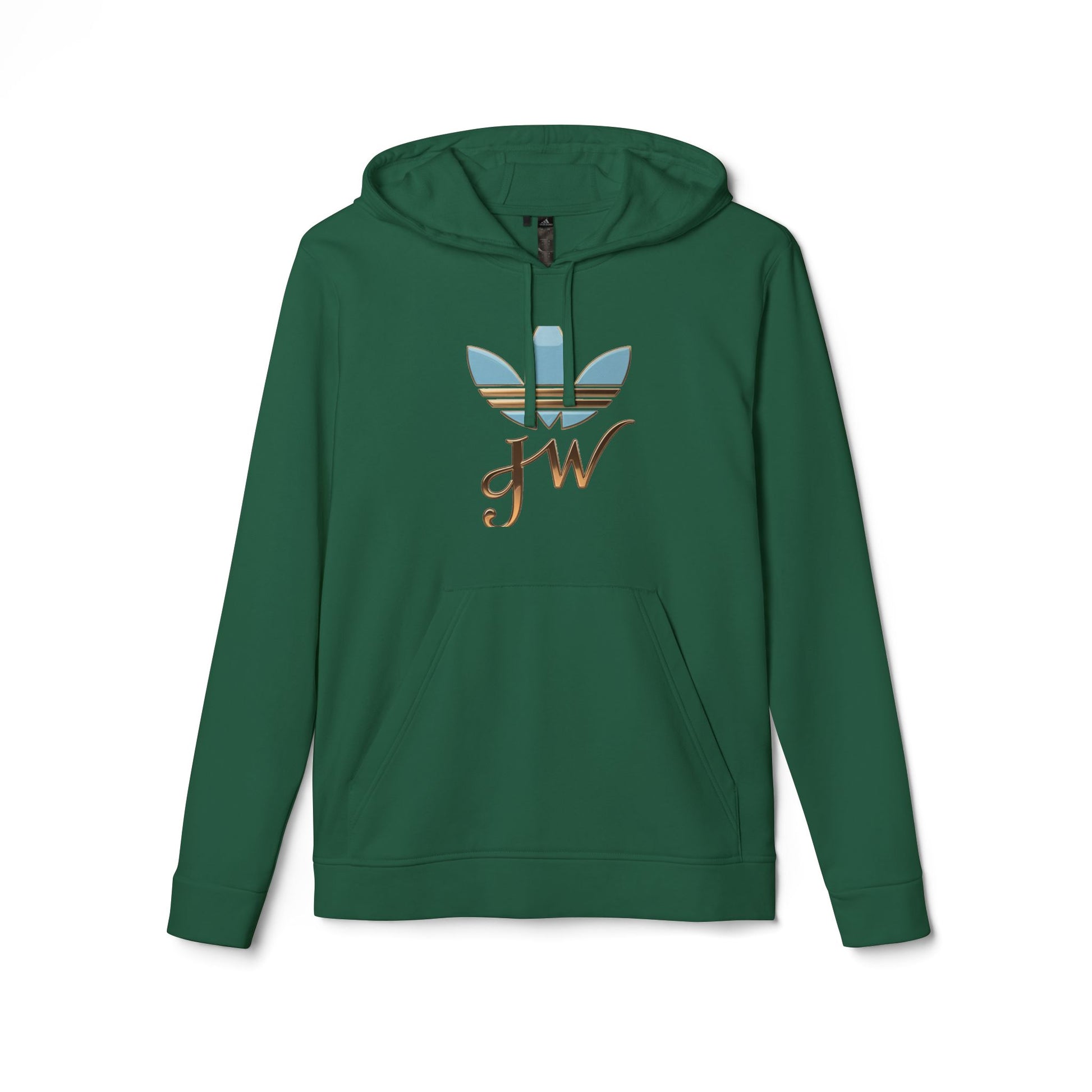 Retro Adidas Unisex Fleece Hoodie with Stylish Graphics - JW Store