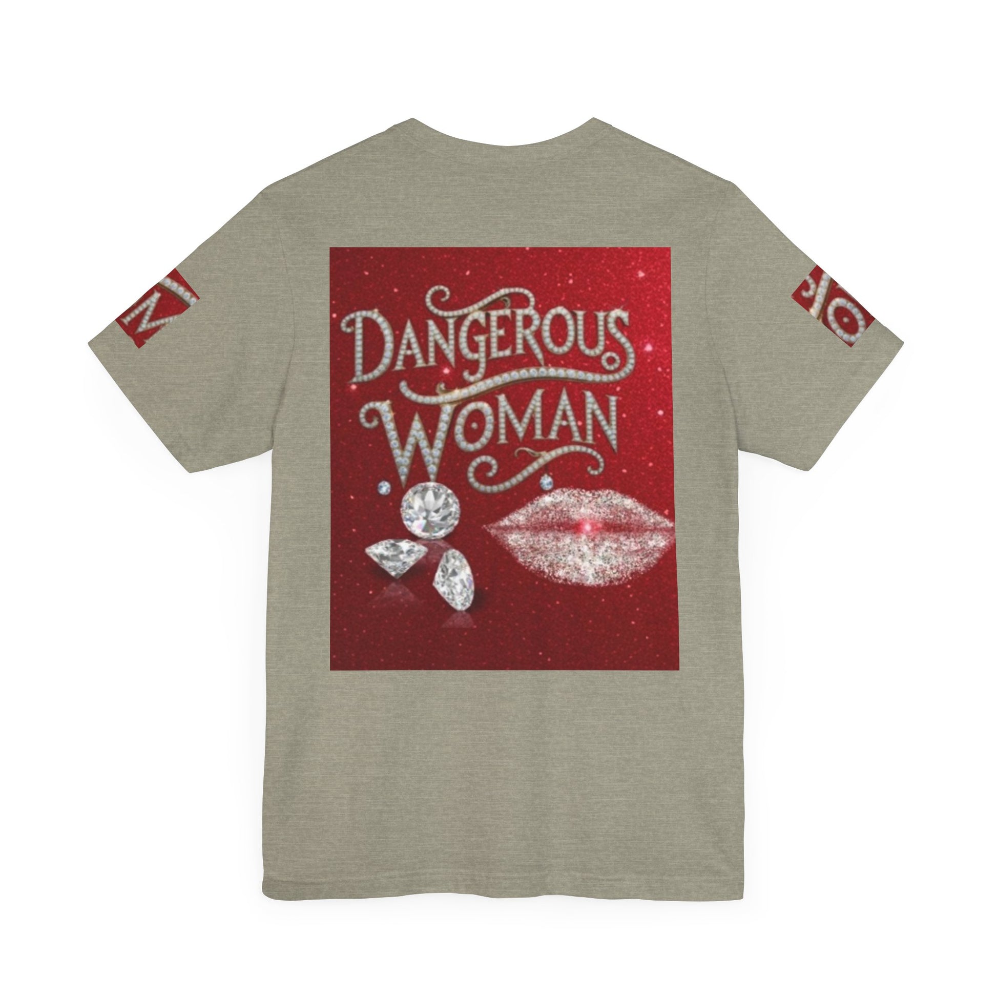 Dangerous Woman Unisex Tee - Sparkling Graphic for Confident Women - JW Store
