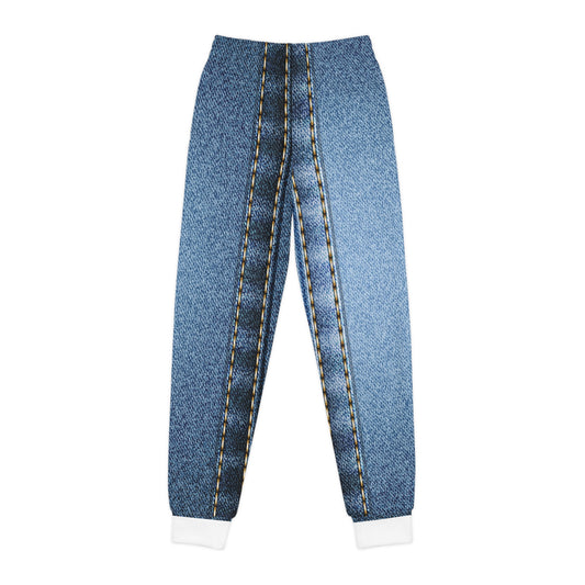 Denim-Look Youth Joggers - Stylish & Comfortable Sweatpants for Kids - JW Store